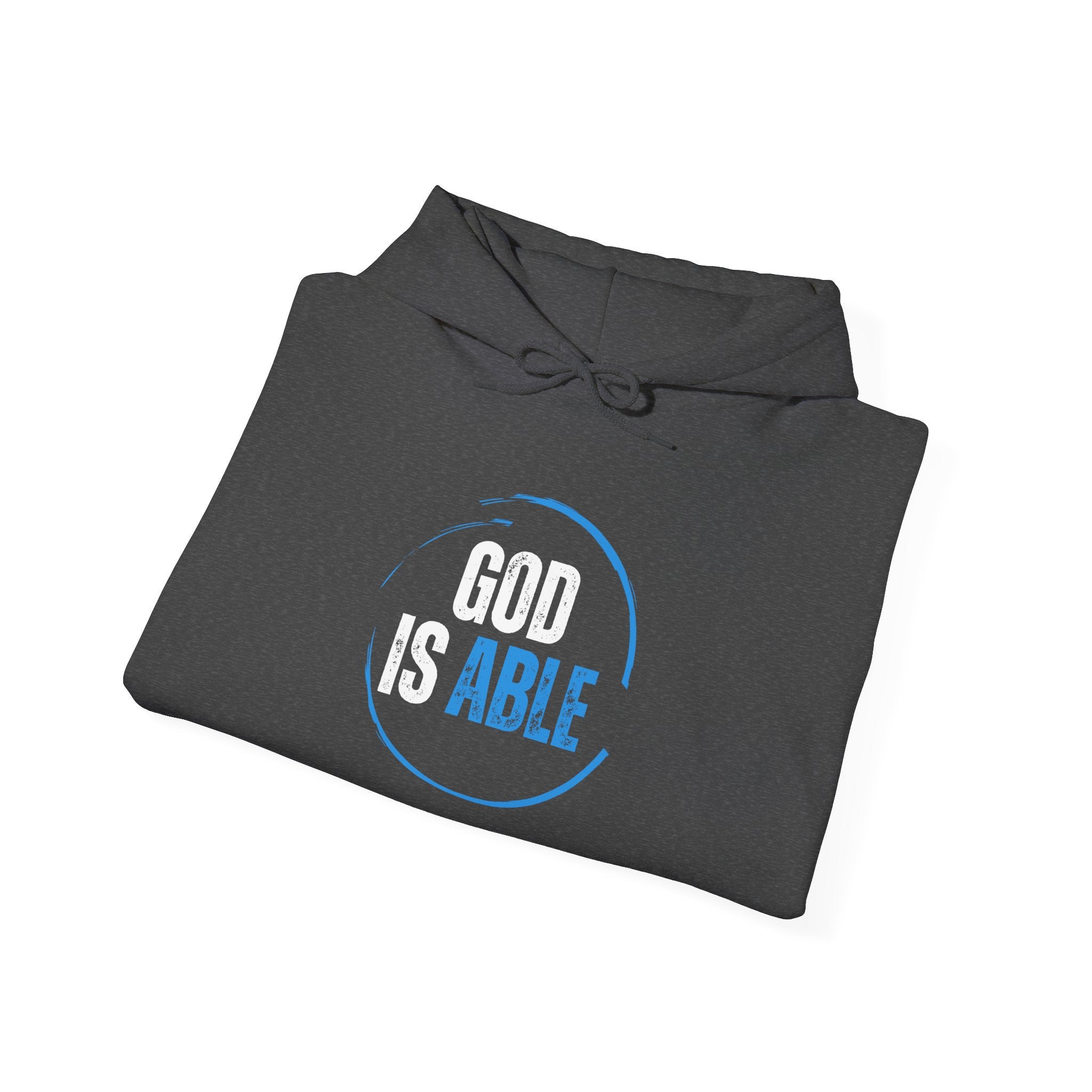 Collection of God Is Able Unisex Hooded Sweatshirt in a gallery layout