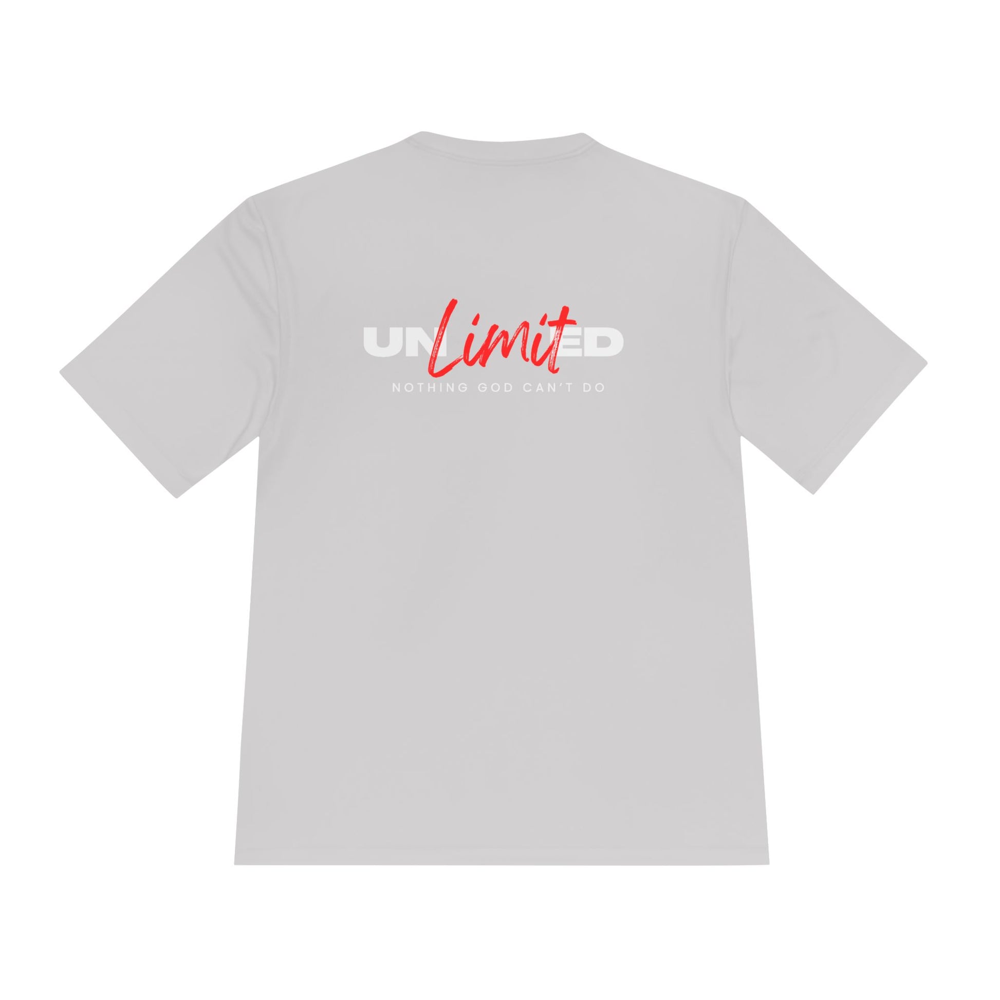 Unisex Moisture Wicking Tee - 'Unlimited' Inspirational Sportswear