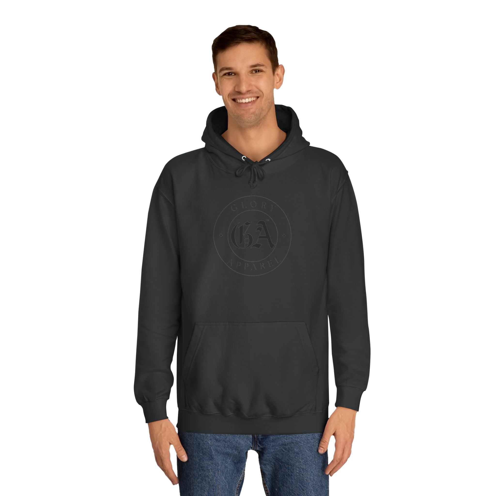 Collection of Glory Apparel Cozy Unisex College Hoodie  - Perfect for Campus Life & Casual Wear in a gallery layout