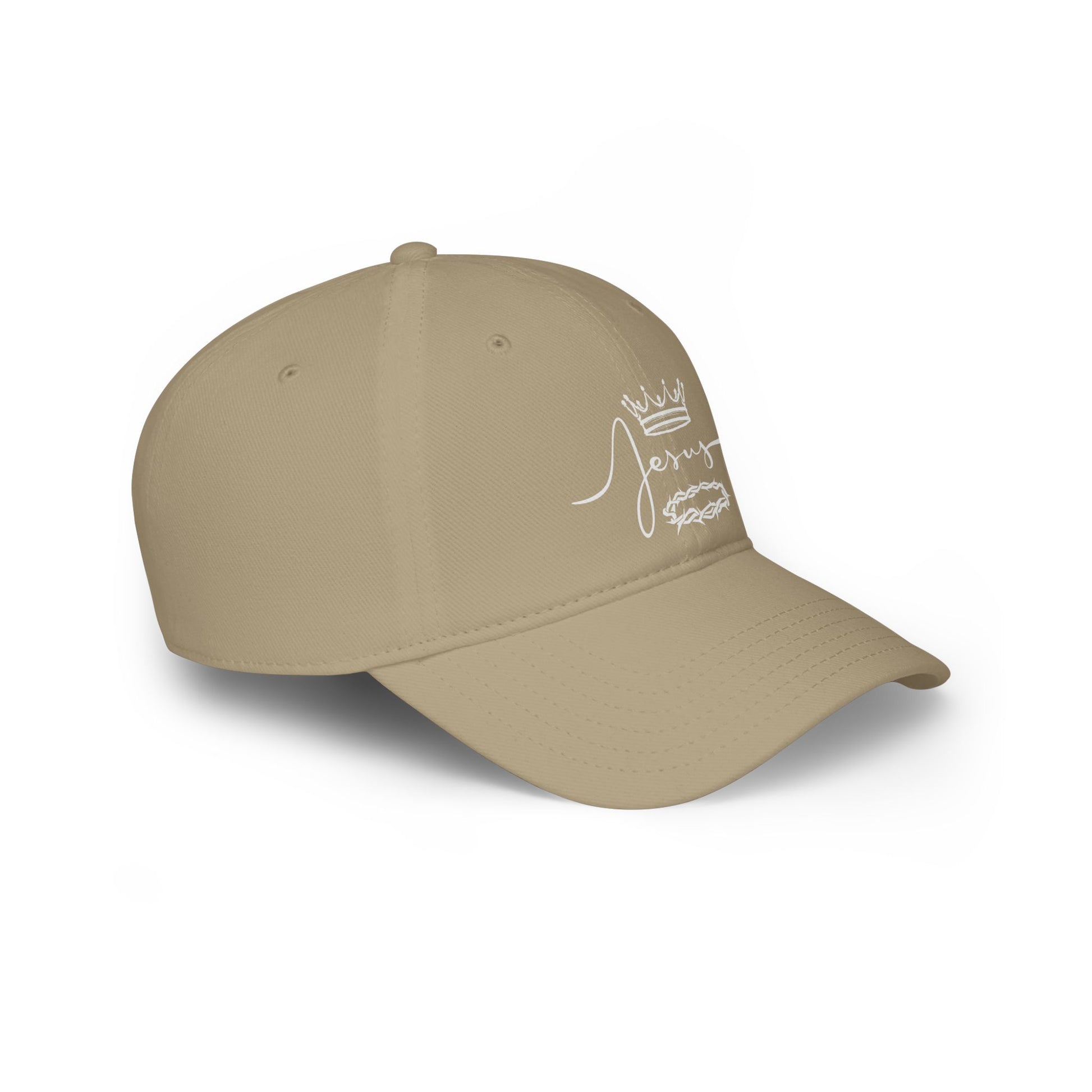 Jesus Crown & Thorns Low Profile Baseball Cap -Hat for Faith and Everyday Wear
