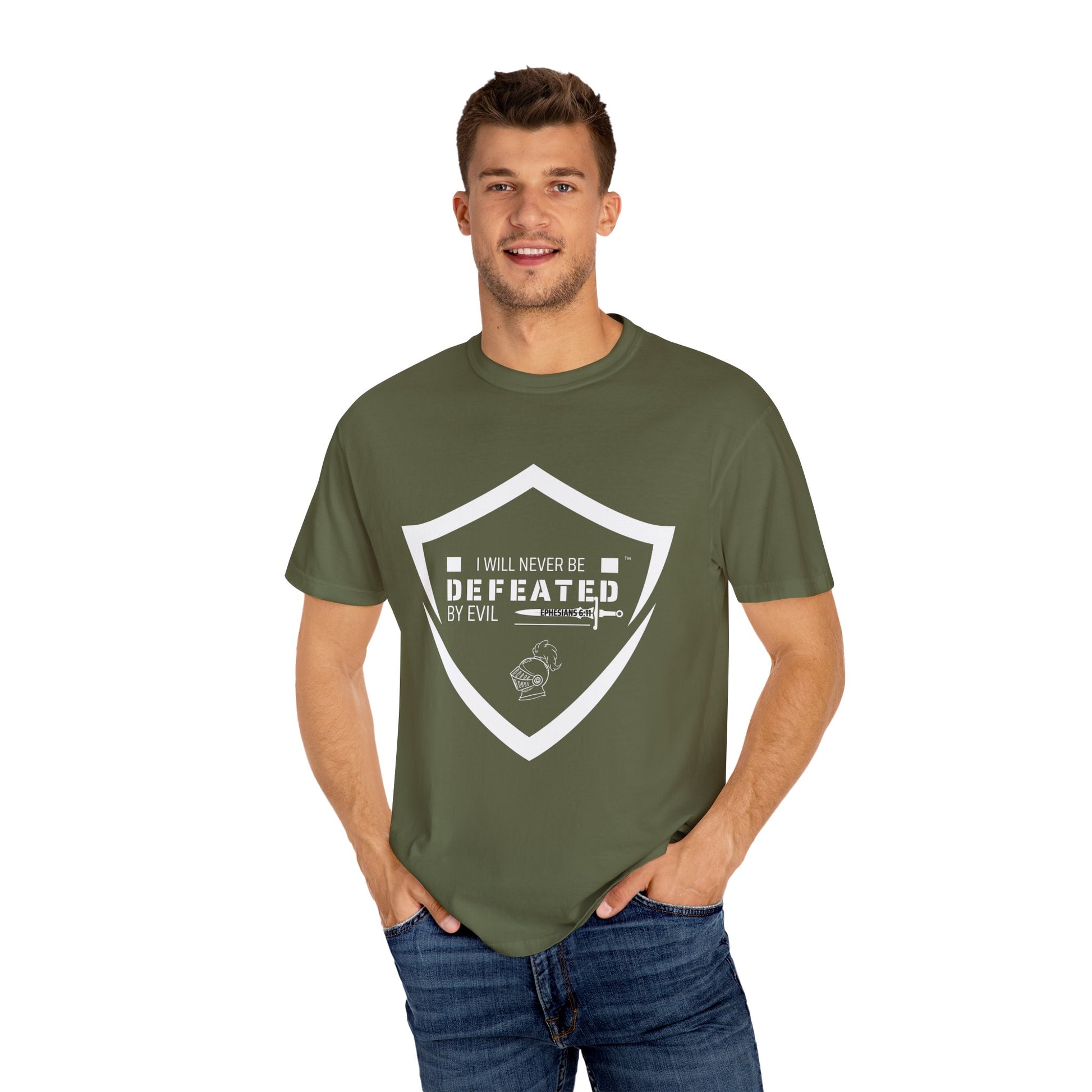 I Will Never Be Defeated T-Shirt | Unisex Garment