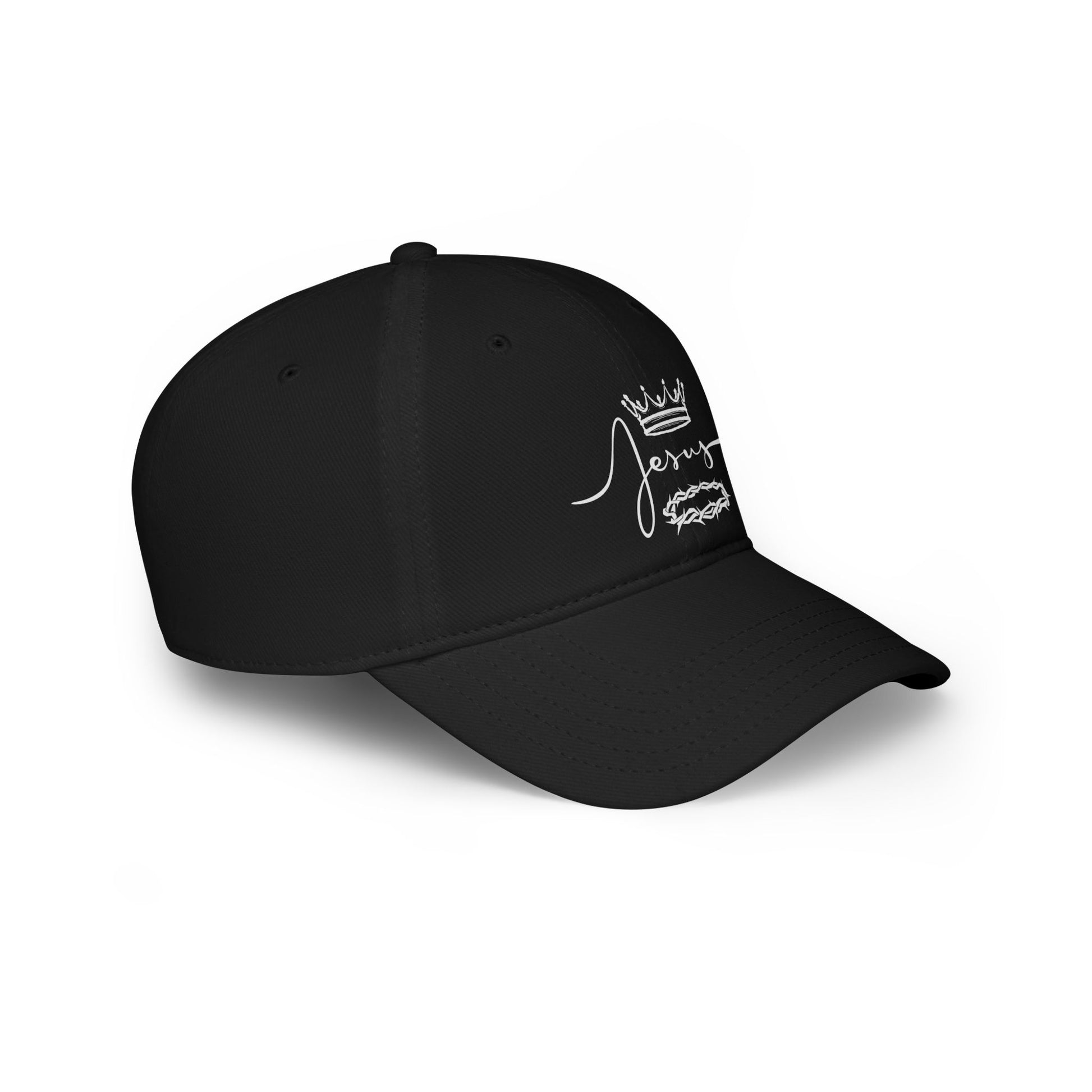 Jesus Crown & Thorns Low Profile Baseball Cap -Hat for Faith and Everyday Wear