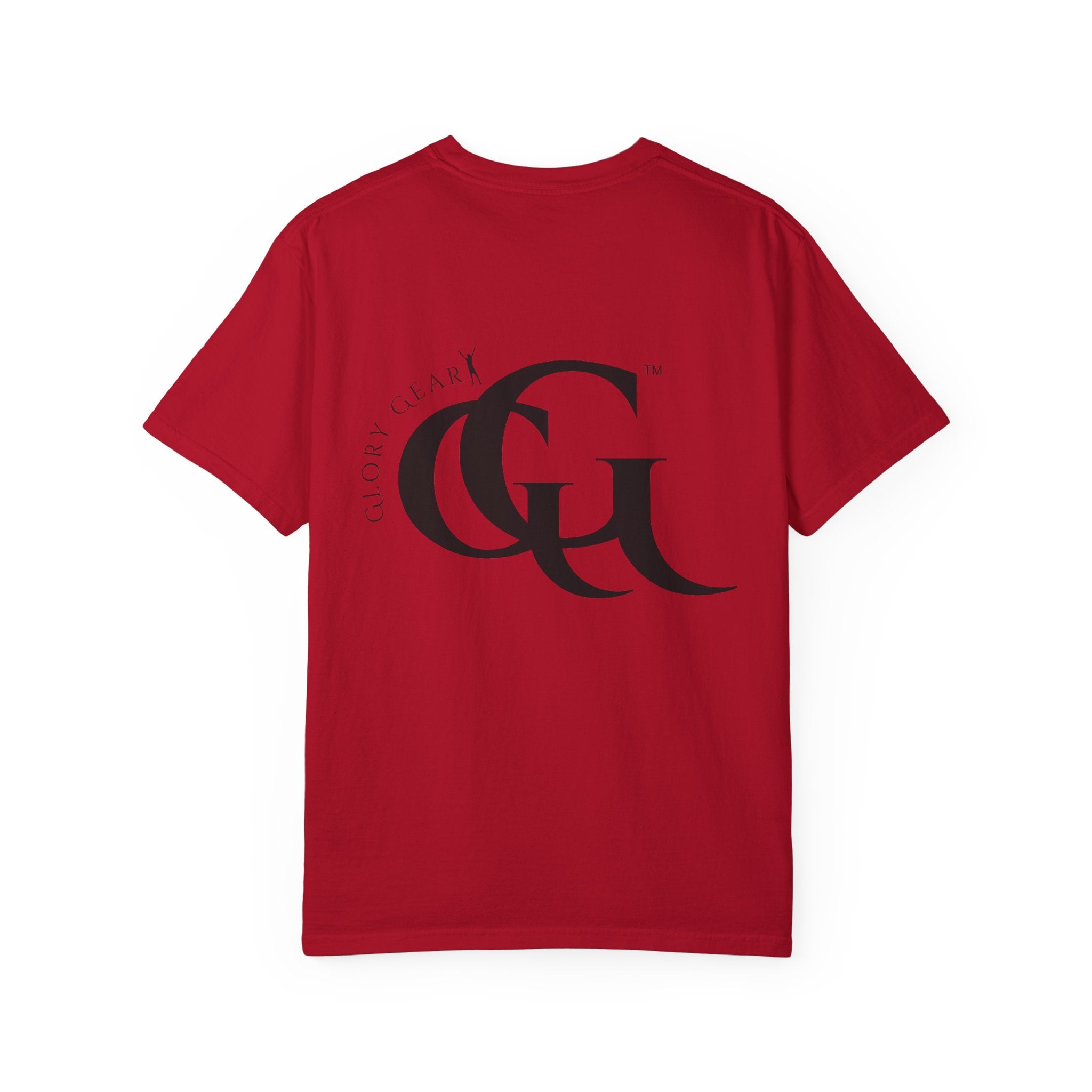 Collection of Unisex Garment-Dyed T-Shirt with Cross Design - Faith-Inspired Apparel in a gallery layout