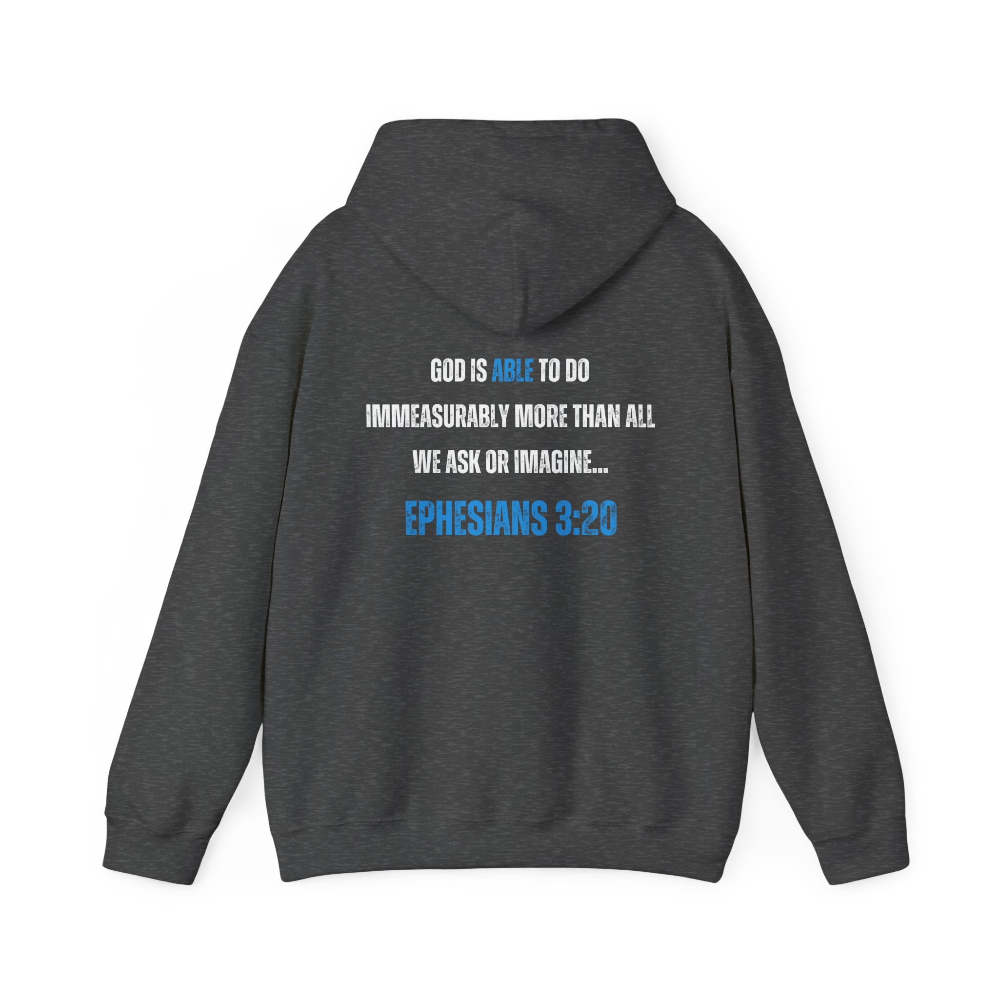 Collection of God Is Able Unisex Hooded Sweatshirt in a gallery layout