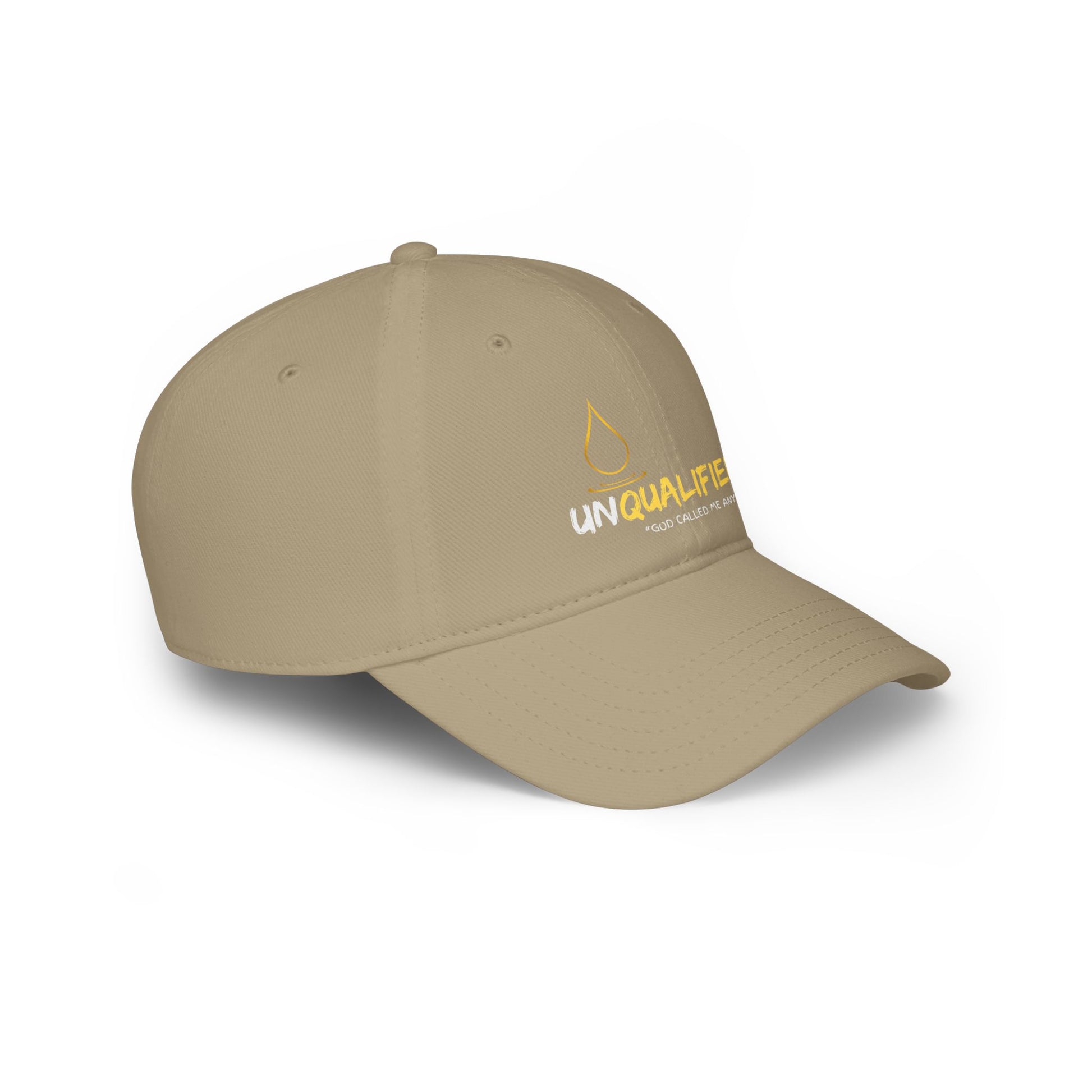 UNQUALIFIED? God Called Me Anyway Baseball Cap - Faith Inspired Low Profile Cap for Everyday Wear