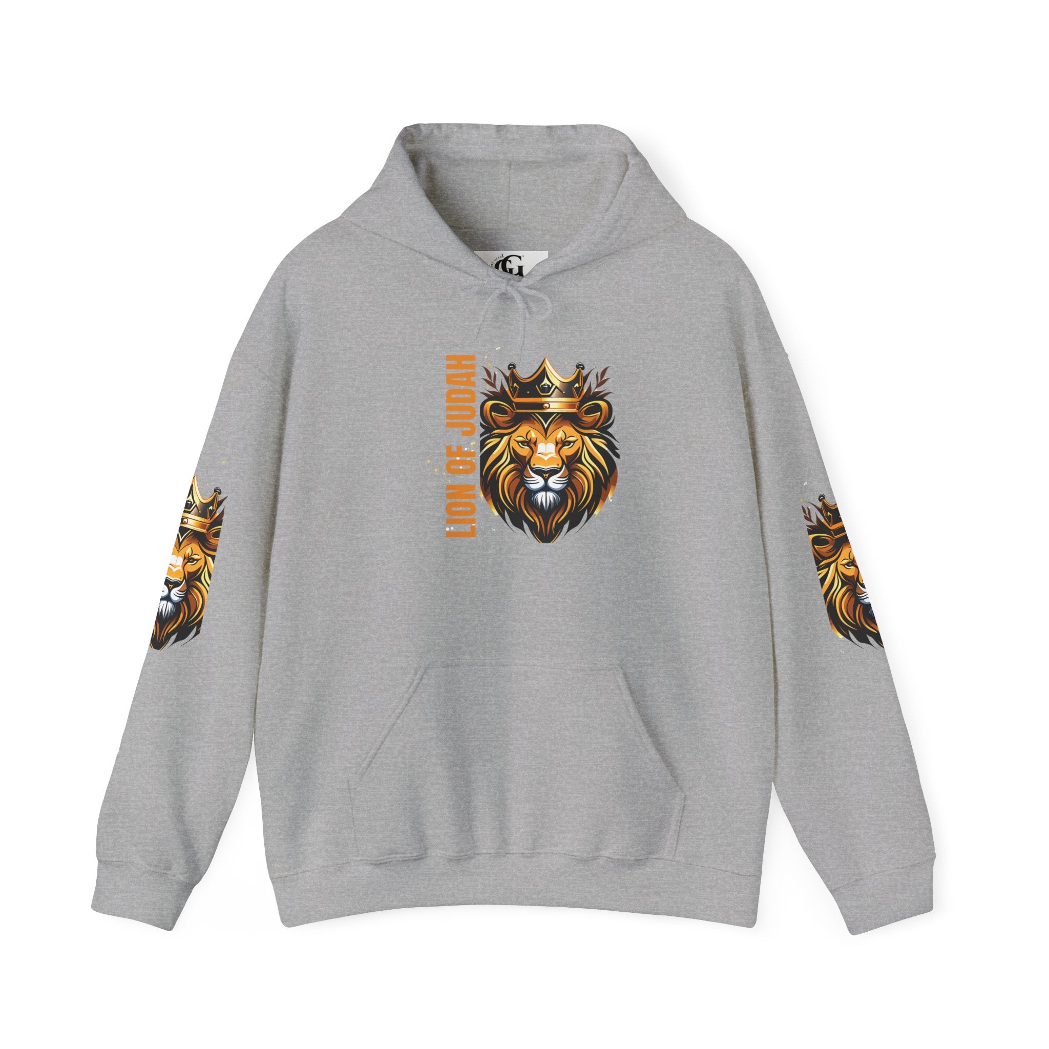 Collection of Jesus "The Lion of Judah" Unisex Heavy Blend Hoodie in a gallery layout