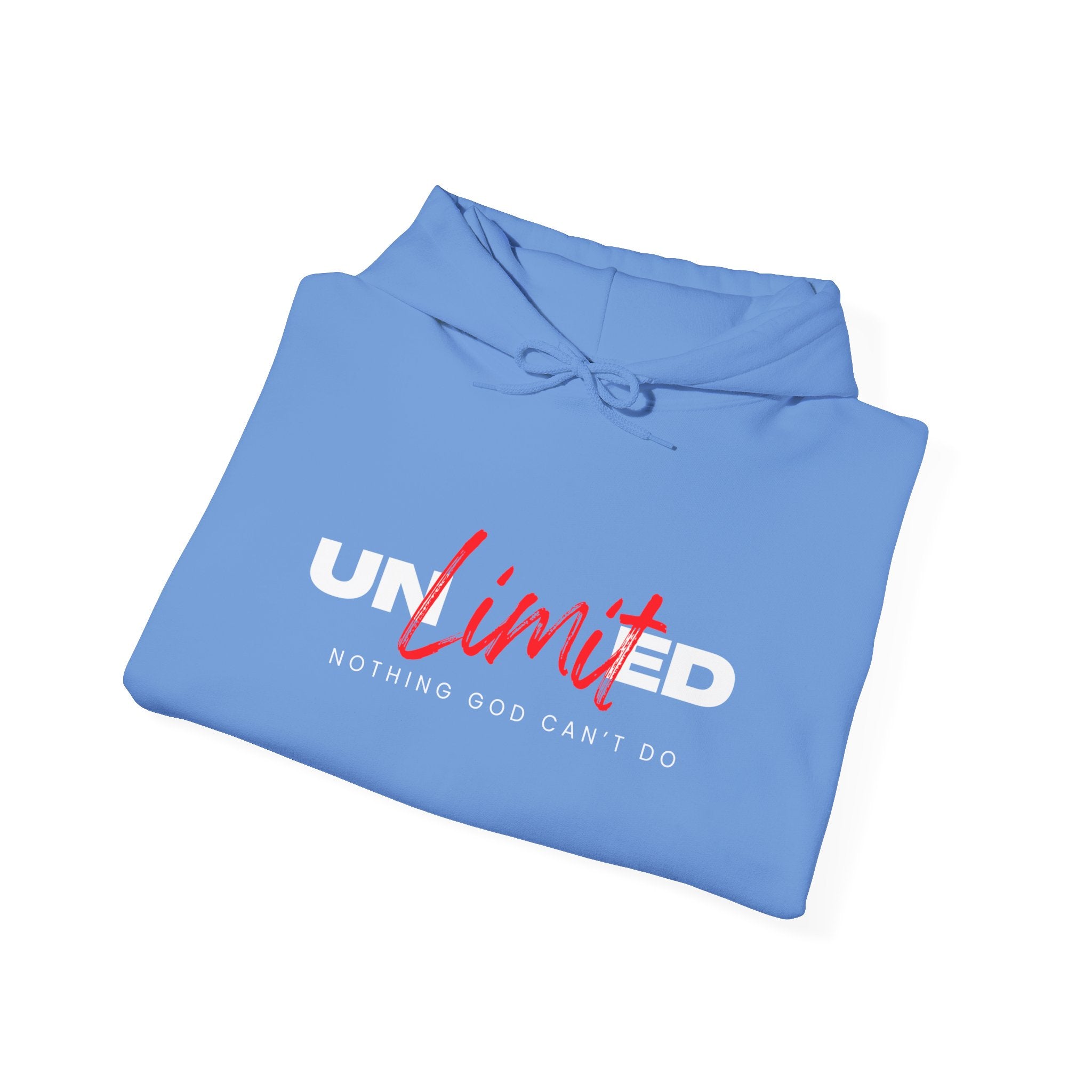 Collection of "UNLIMITED: Nothing God Can't Do" - Faith-Inspired Hoodie in a gallery layout