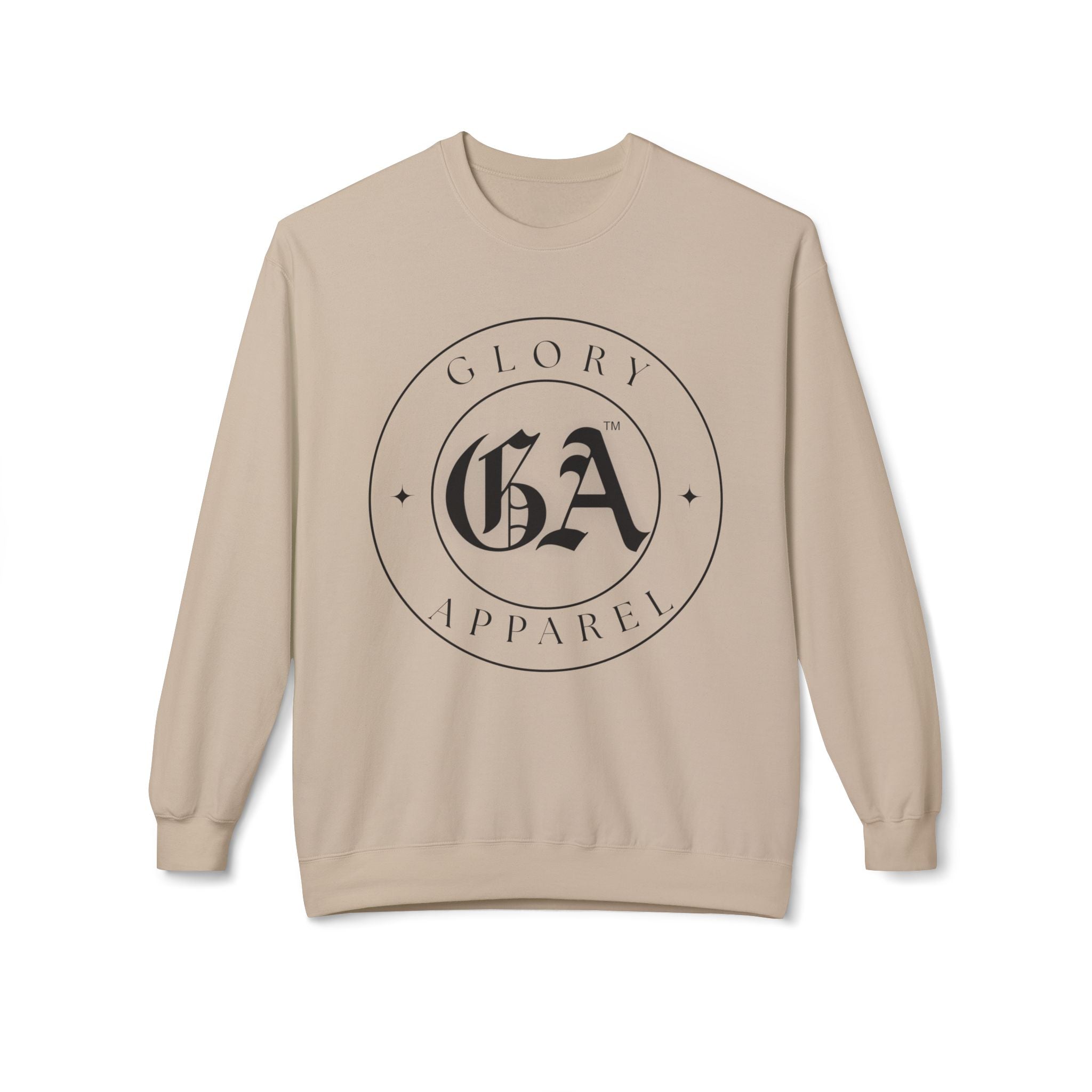 Collection of Sudadera unisex de polar con cuello redondo Glory Apparel in a gallery layout