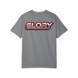 Collection of Unisex 'GLORY' Graphic Tee for Casual Style in a gallery layout