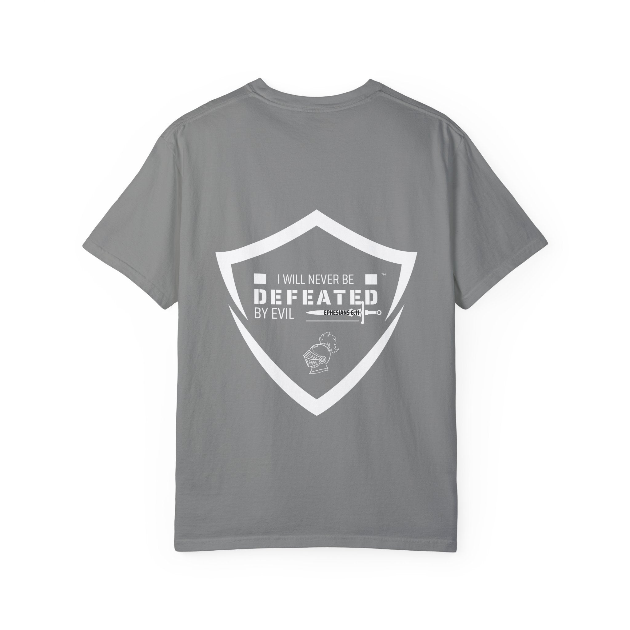 Collection of I Will Never Be Defeated T-Shirt | Unisex Garment in a gallery layout