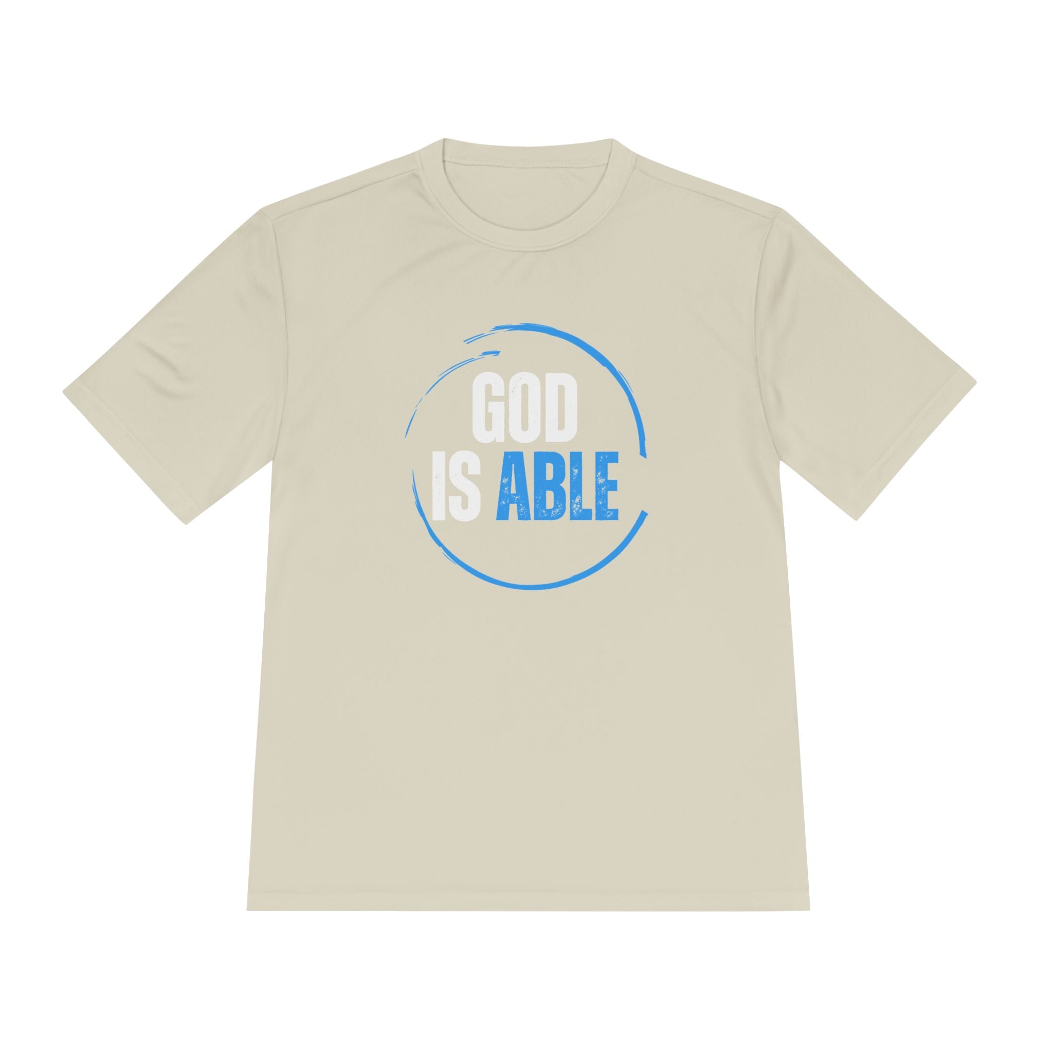Collection of "God is Able" Unisex Moisture Wicking Tee in a gallery layout