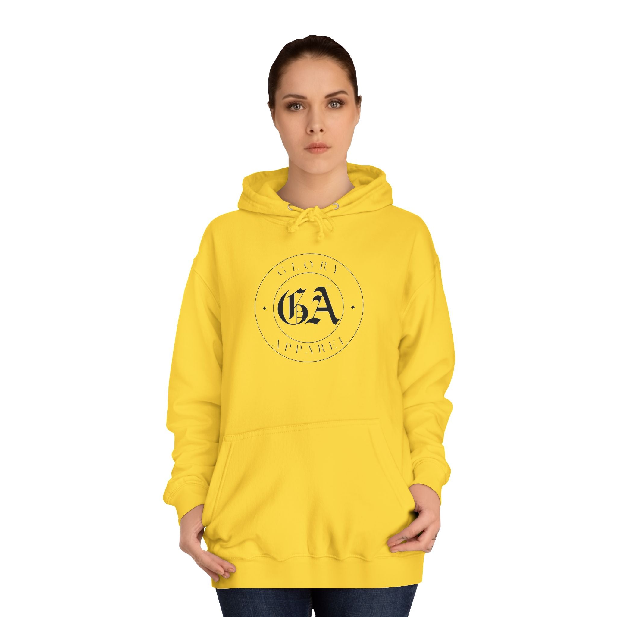 Collection of Glory Apparel Cozy Unisex College Hoodie  - Perfect for Campus Life & Casual Wear in a gallery layout
