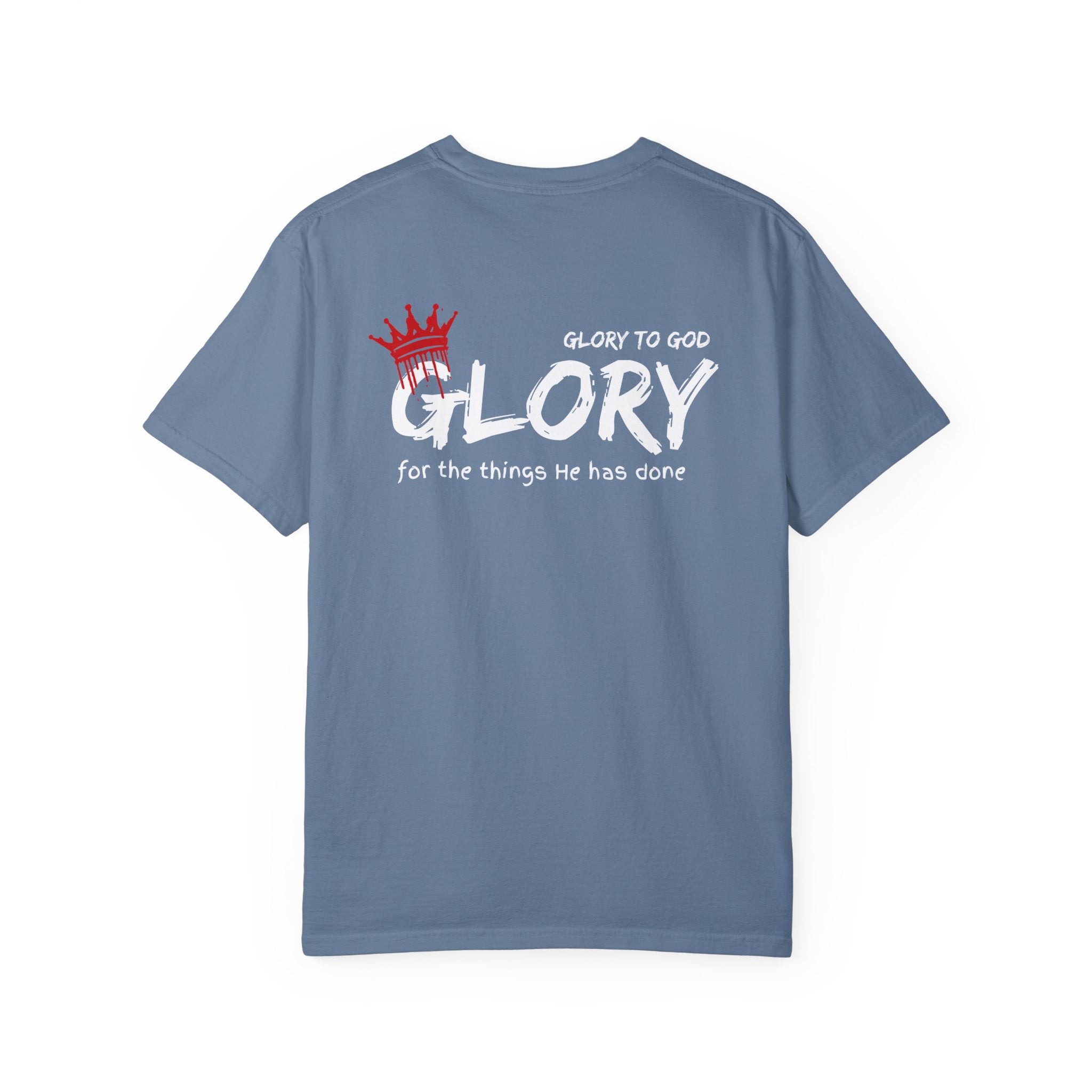 Collection of Faith-Inspired Unisex T-Shirt - 'Glory to God' Design in a gallery layout