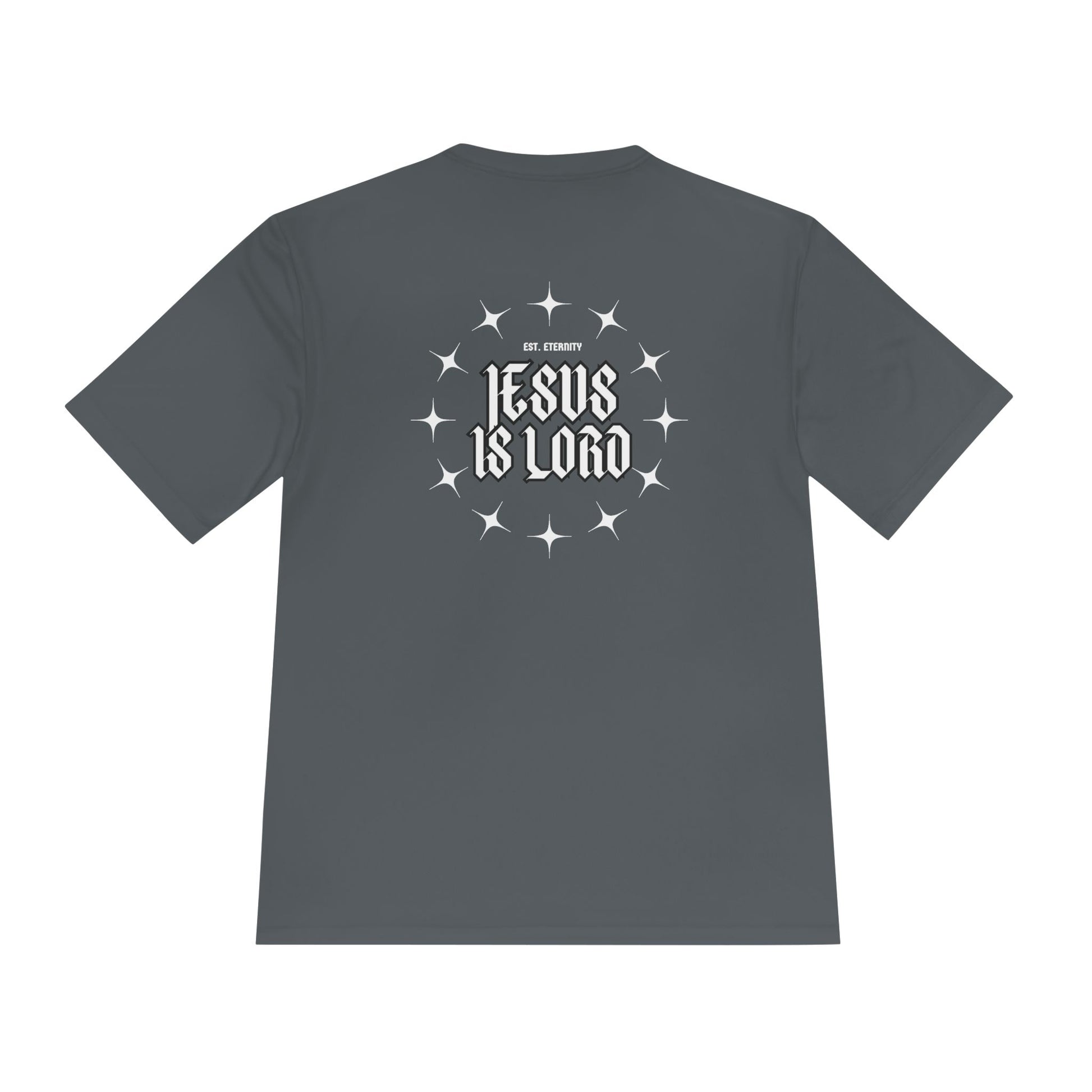 Unisex Moisture Wicking Tee - 'Jesus is Lord' Inspirational Activewear