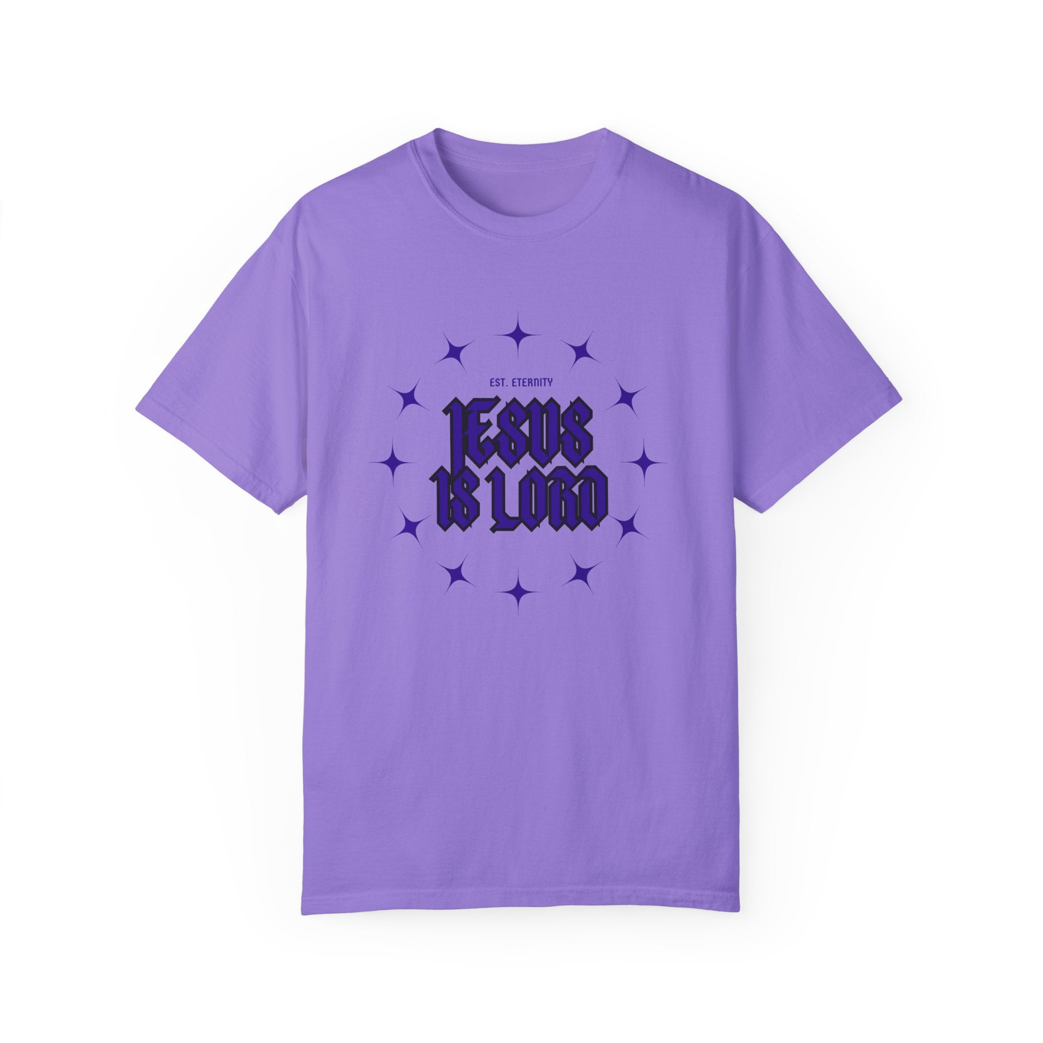 Collection of Inspirational Unisex T-Shirt - 'Jesus is Lord' Design - Perfect for Faith-Based Celebrations in a gallery layout