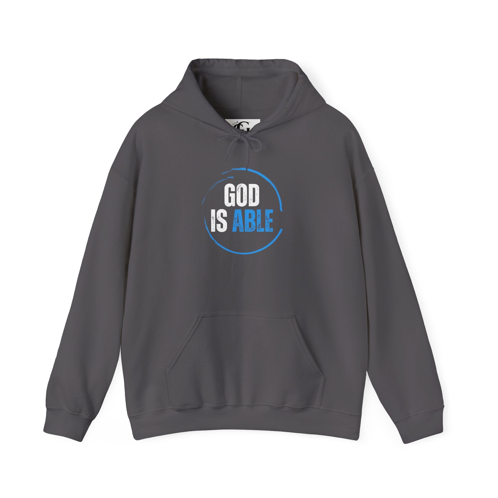 Collection of God Is Able Unisex Hooded Sweatshirt in a gallery layout