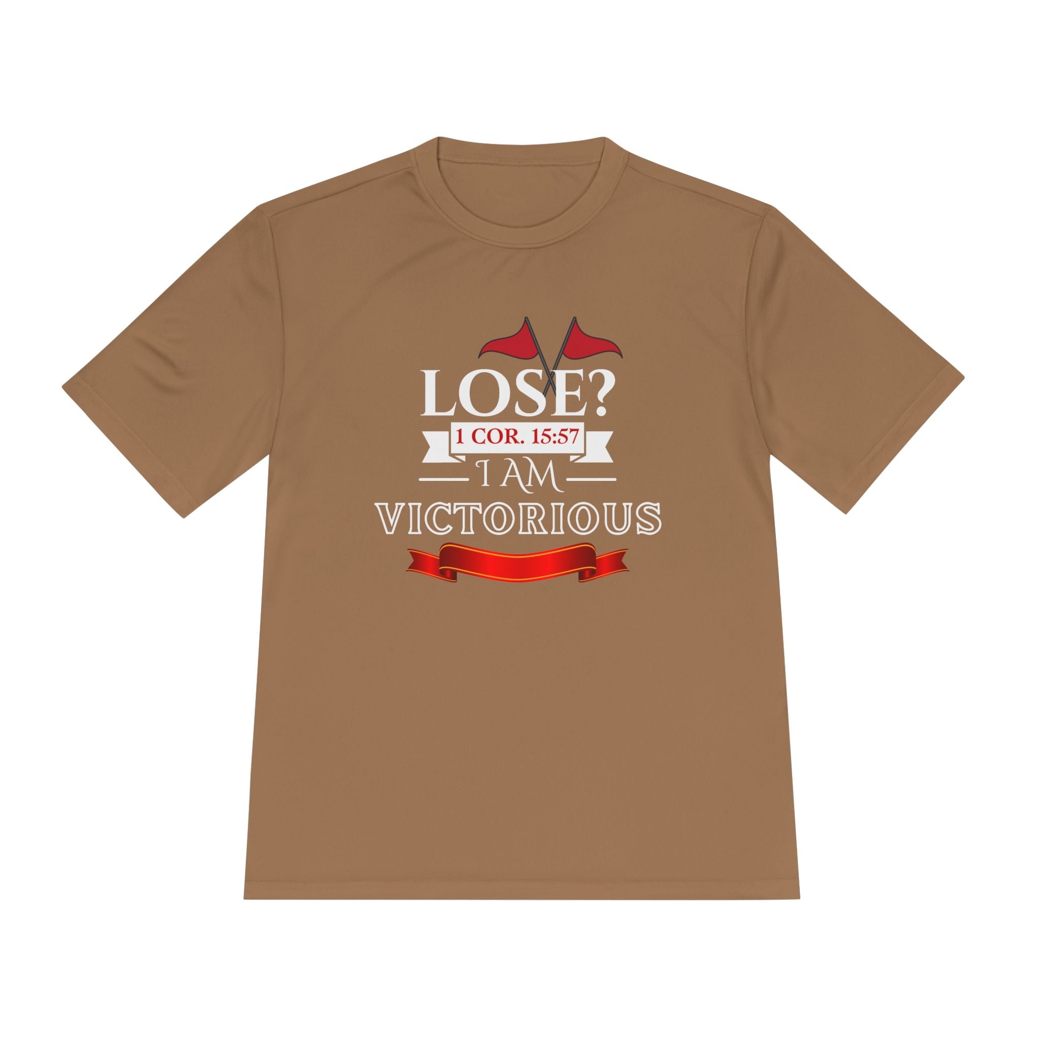 Collection of Victorious Faith Unisex Moisture Wicking Tee - I COR. 15:57 in a gallery layout