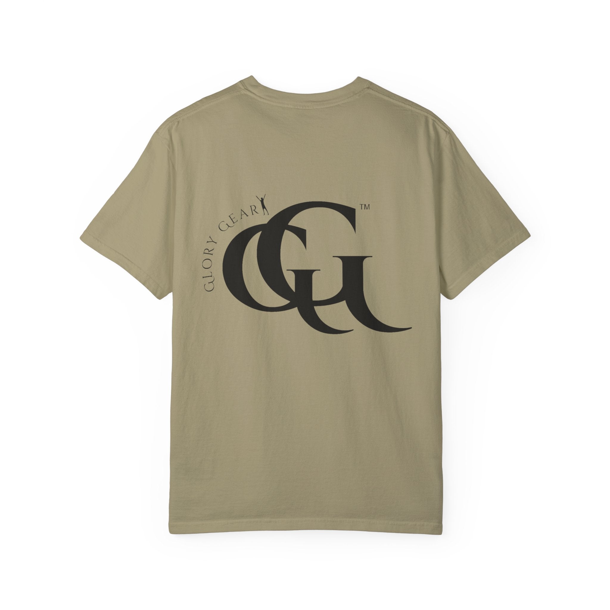 Collection of Unisex Garment-Dyed T-Shirt with Cross Design - Faith-Inspired Apparel in a gallery layout