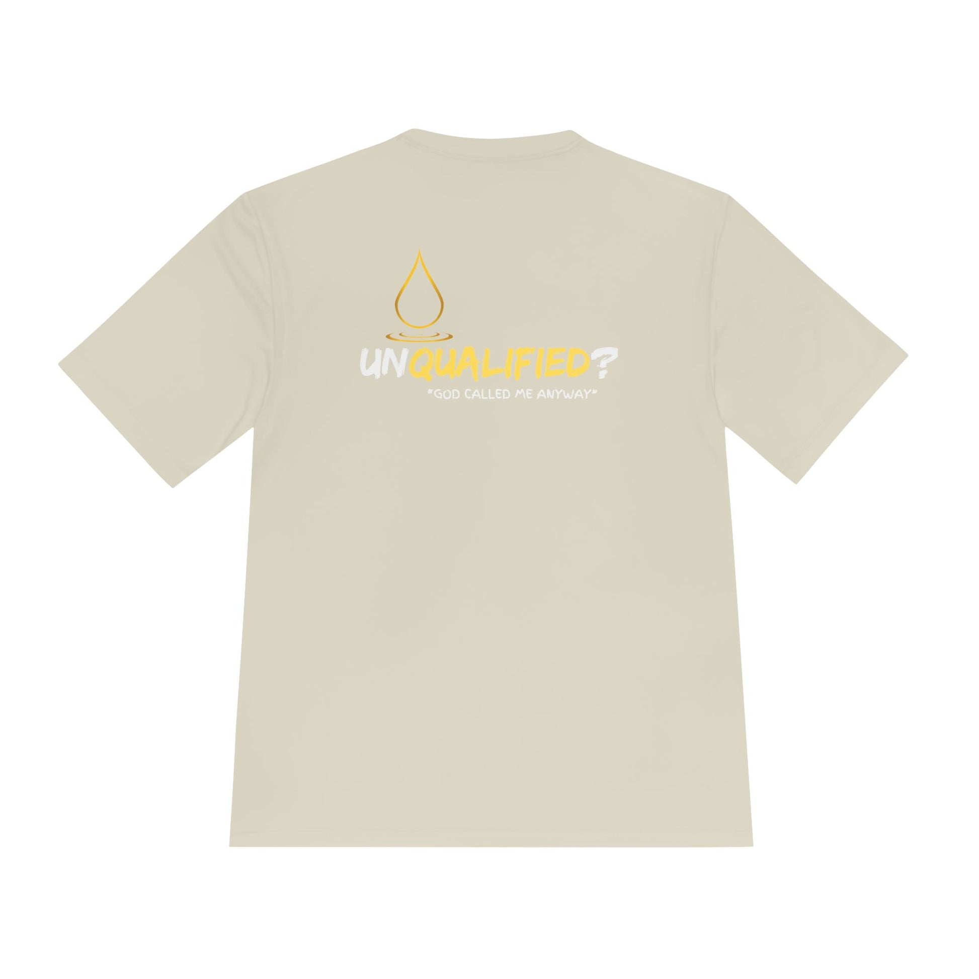 Unisex Moisture Wicking Tee - 'UNQUALIFIED?' Performance Shirt for Athletes