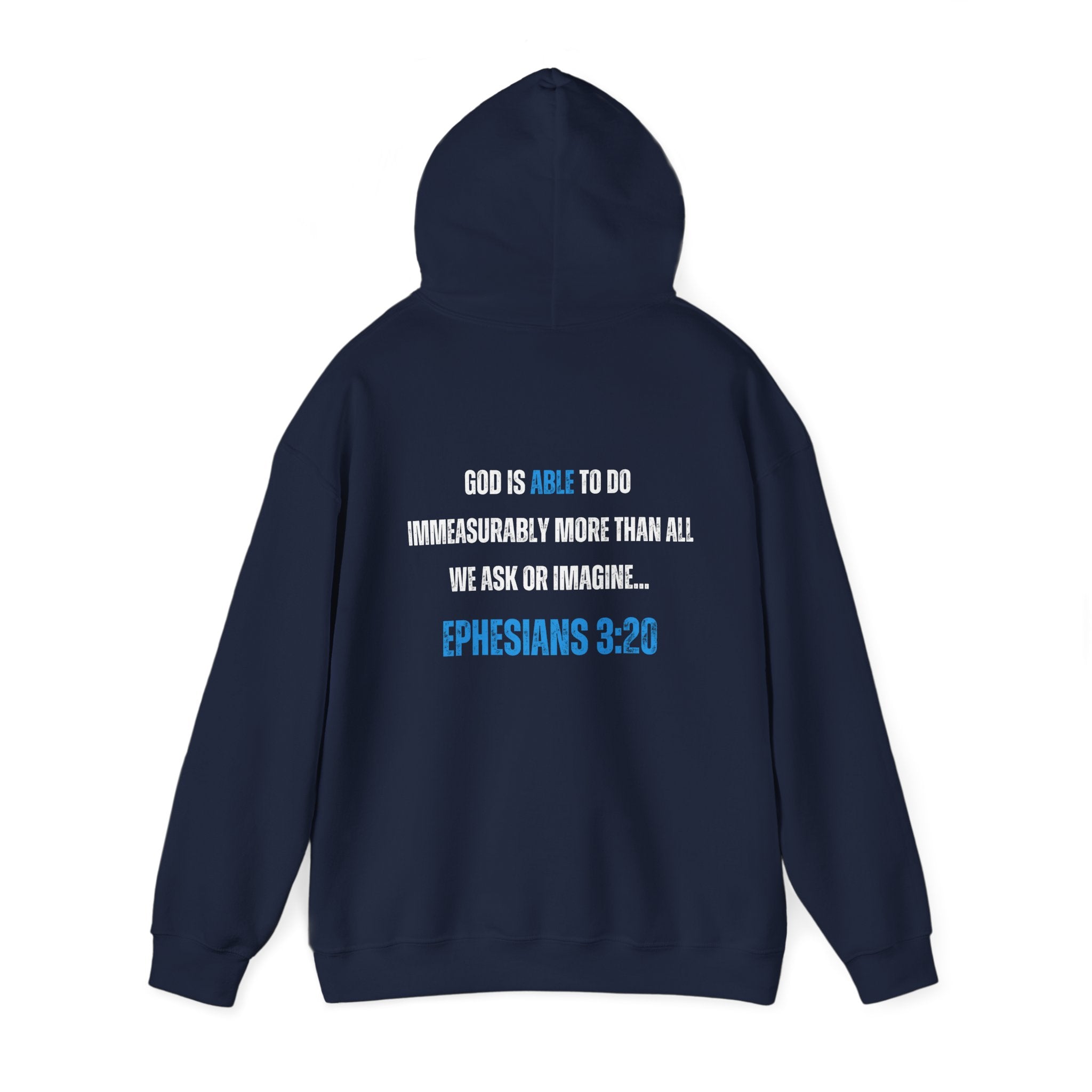 Collection of God Is Able Unisex Hooded Sweatshirt in a gallery layout