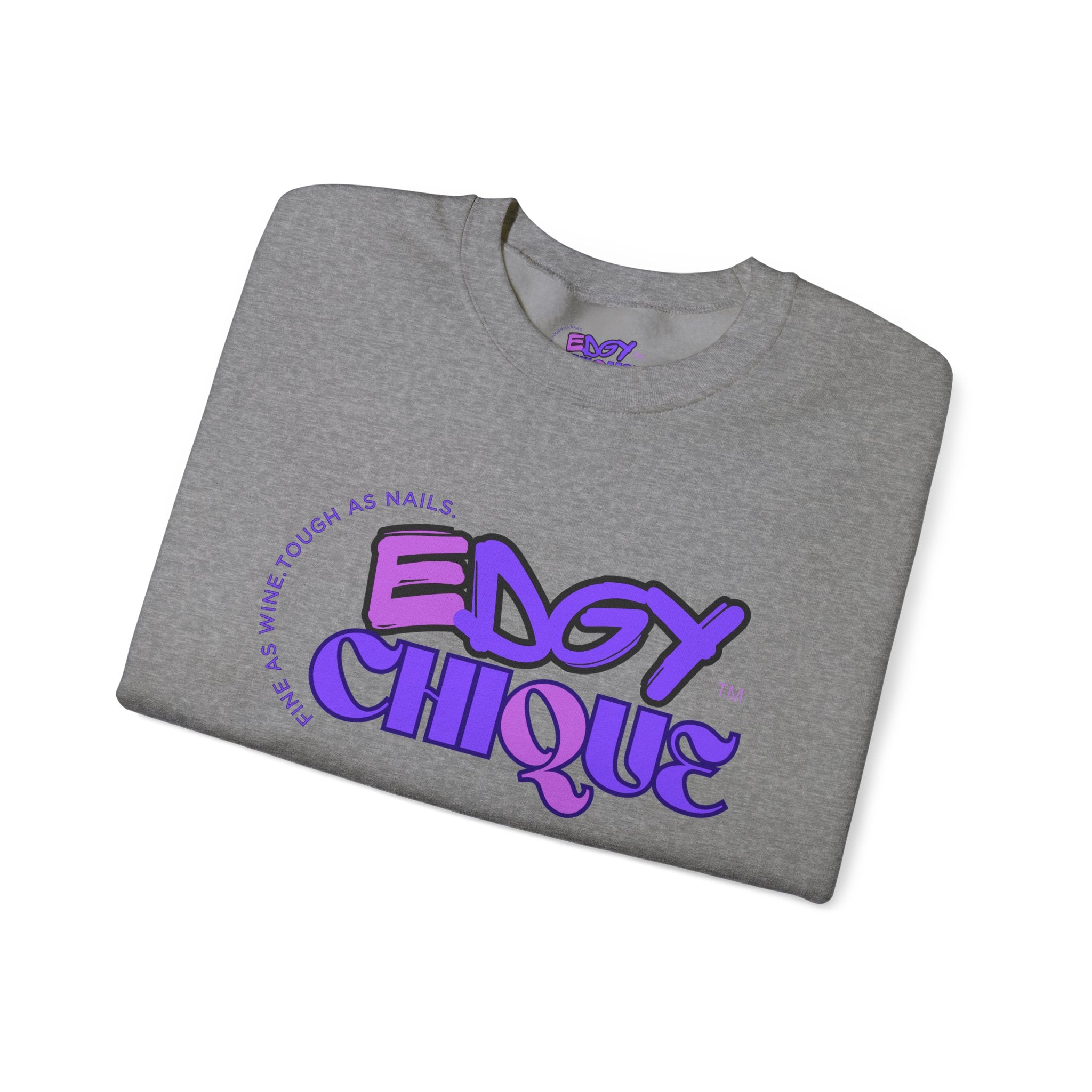 Collection of Edgy Chique Unisex Heavy Blend™ Crewneck Sweatshirt - Trendy & Comfortable Apparel in a gallery layout