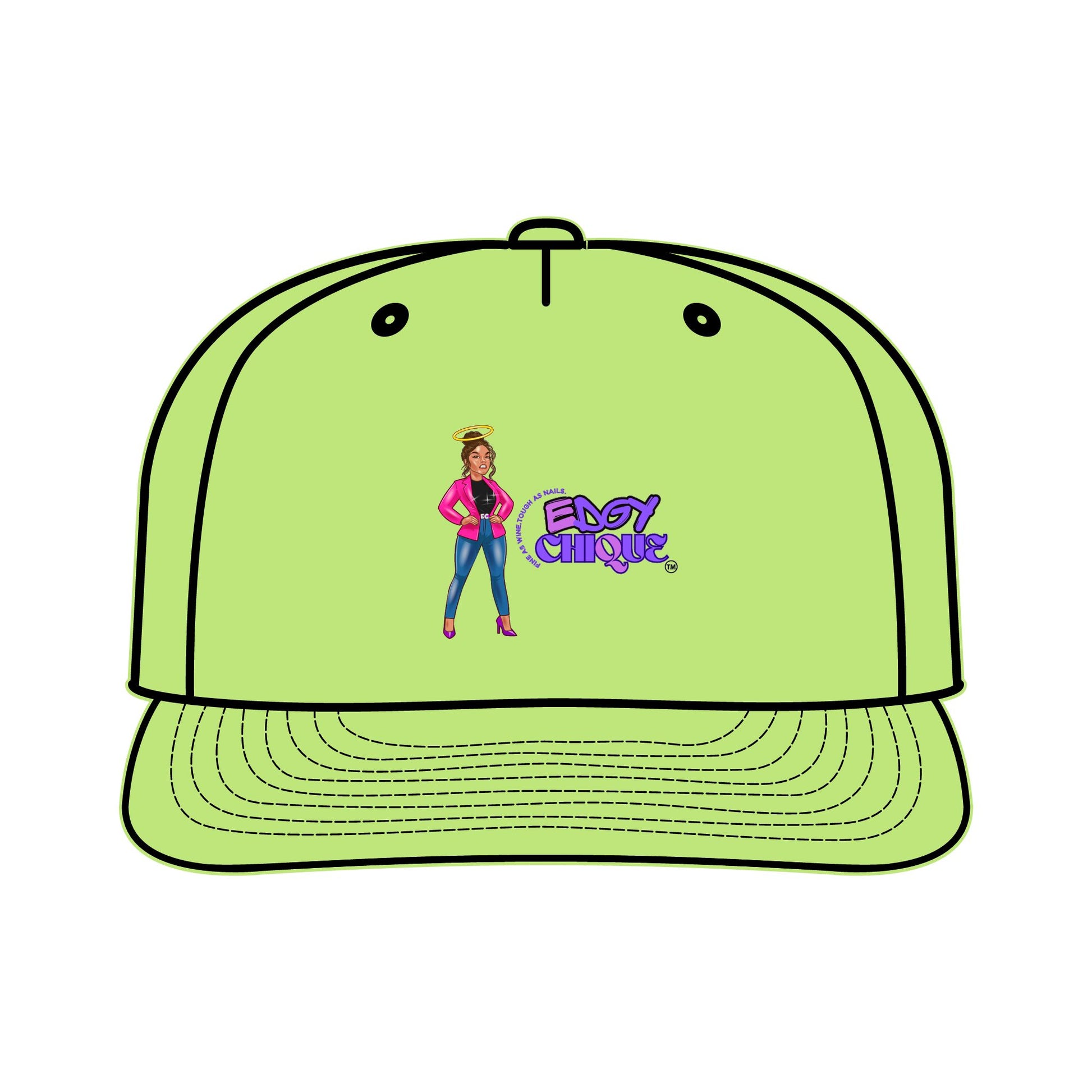 Edgy Chique Surf Cap - Trendy Beachwear Accessory