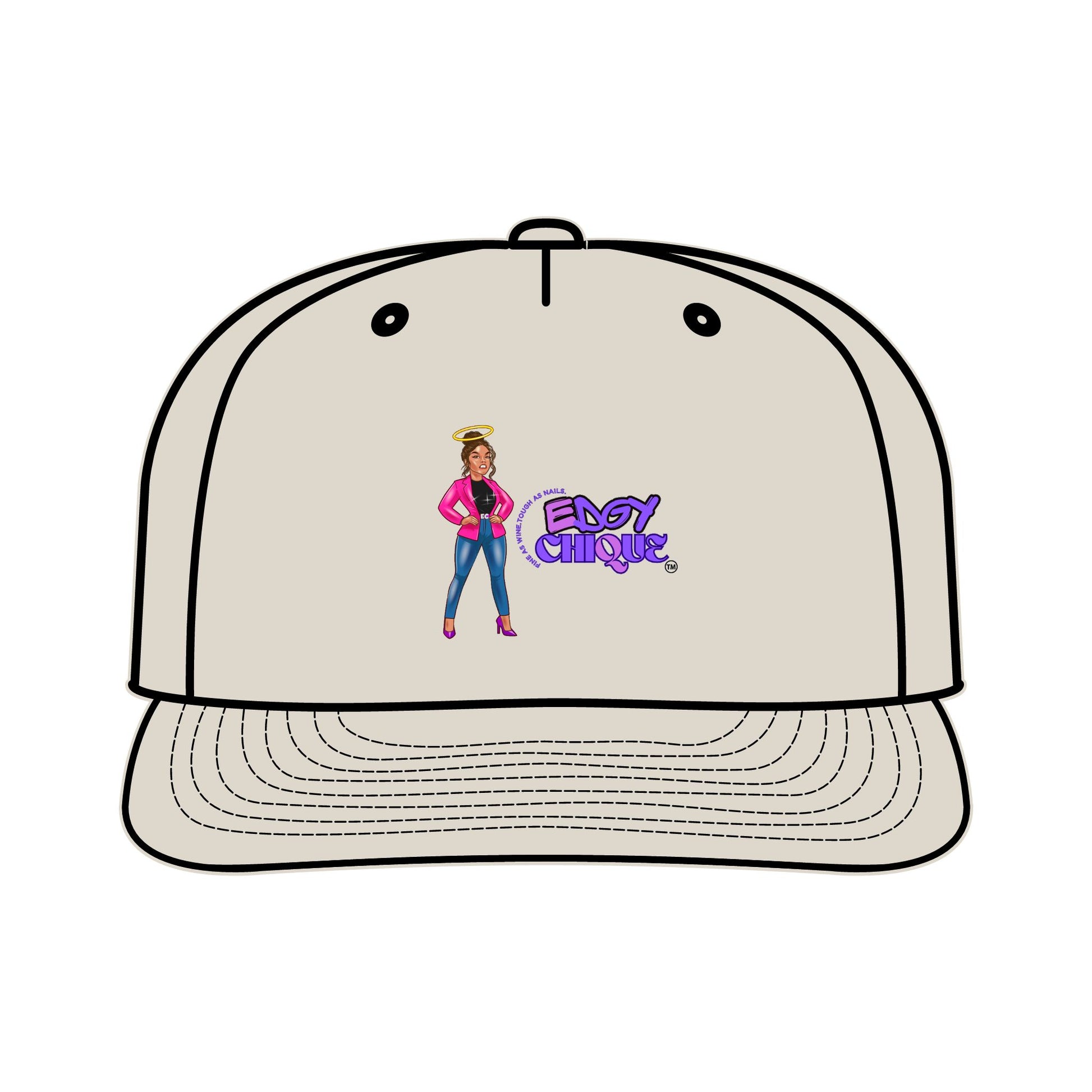 Edgy Chique Surf Cap - Trendy Beachwear Accessory