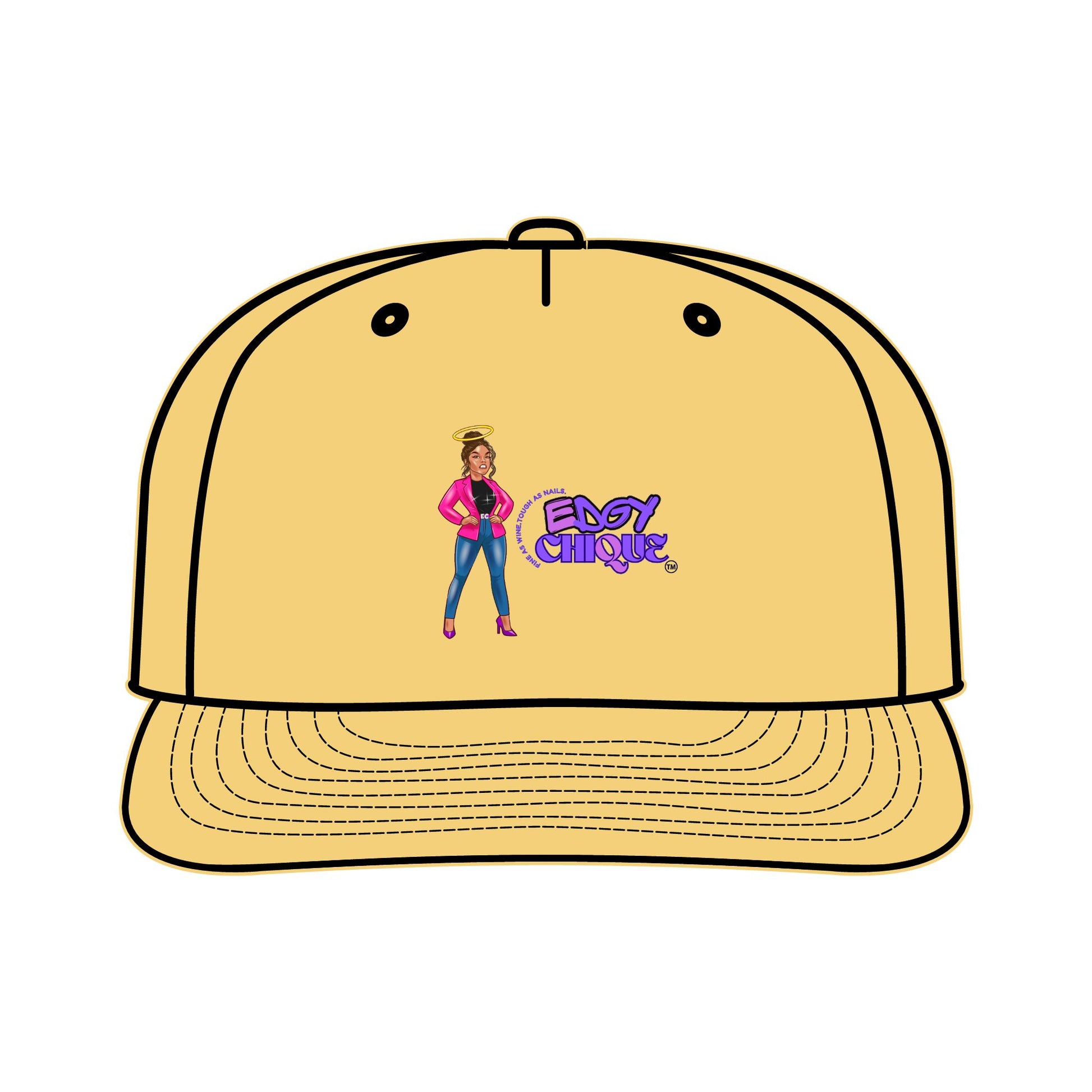 Edgy Chique Surf Cap - Trendy Beachwear Accessory
