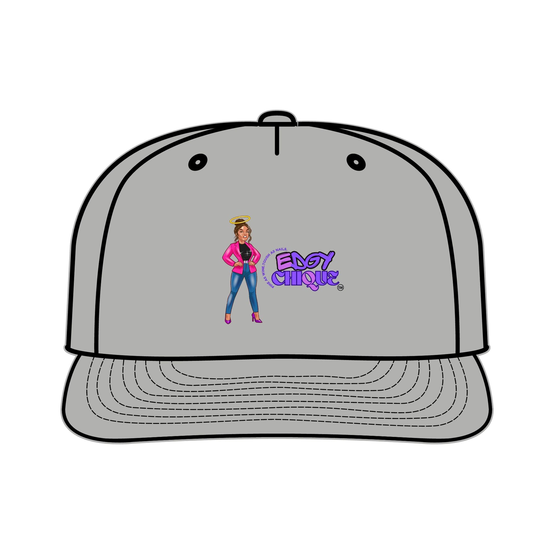 Edgy Chique Surf Cap - Trendy Beachwear Accessory
