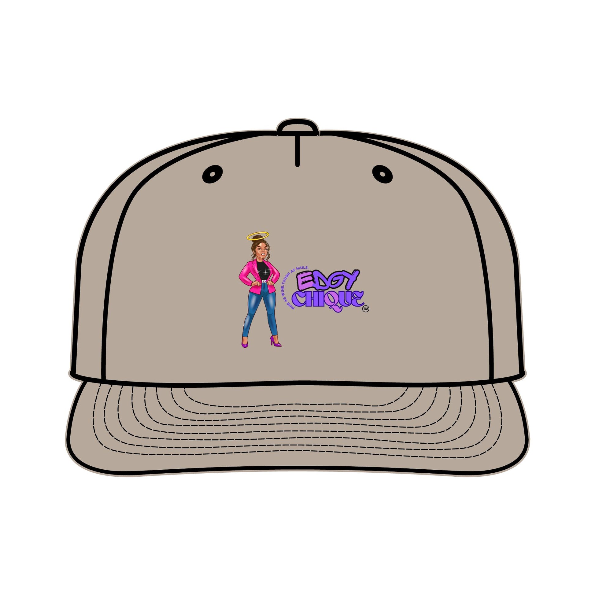 Edgy Chique Surf Cap - Trendy Beachwear Accessory