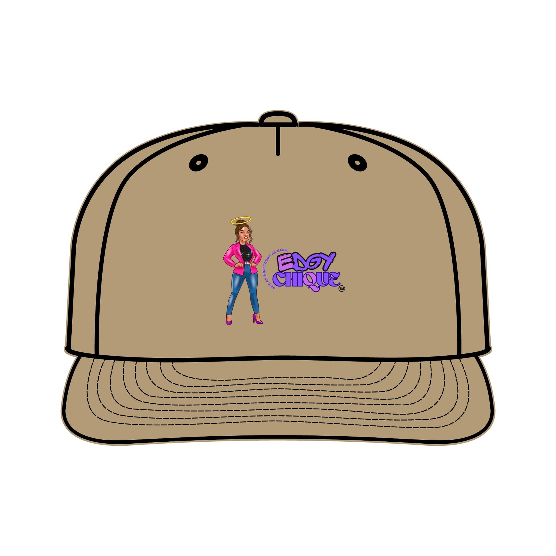 Edgy Chique Surf Cap - Trendy Beachwear Accessory
