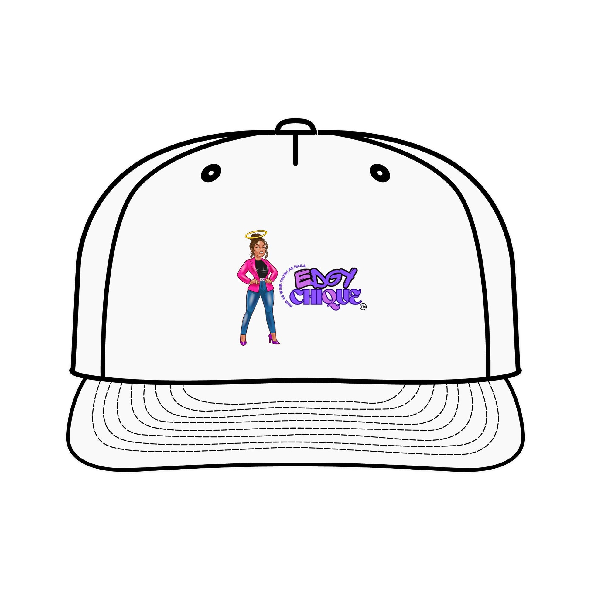 Edgy Chique Surf Cap - Trendy Beachwear Accessory
