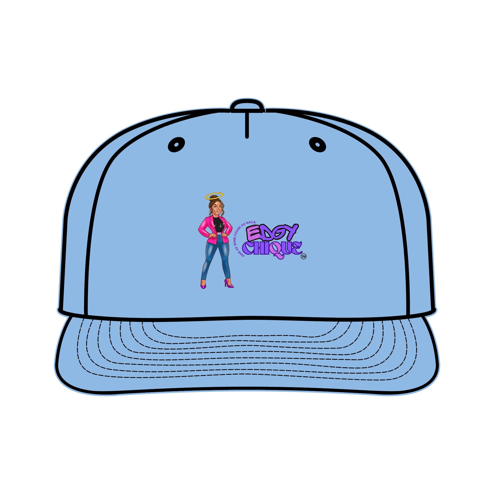 Edgy Chique Surf Cap - Trendy Beachwear Accessory