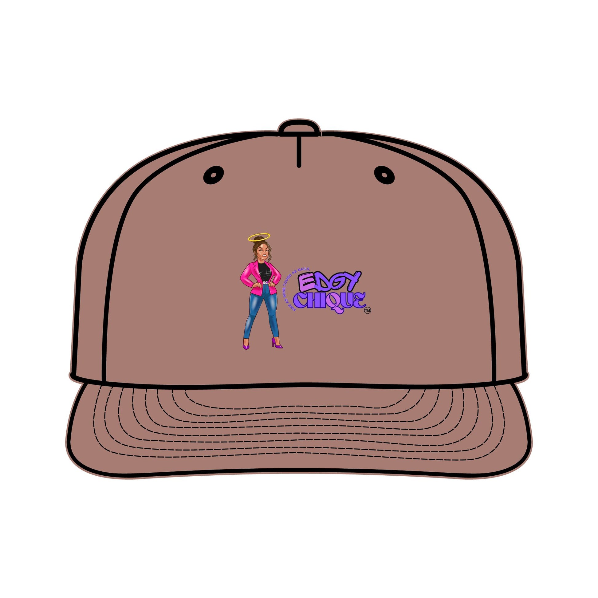 Edgy Chique Surf Cap - Trendy Beachwear Accessory