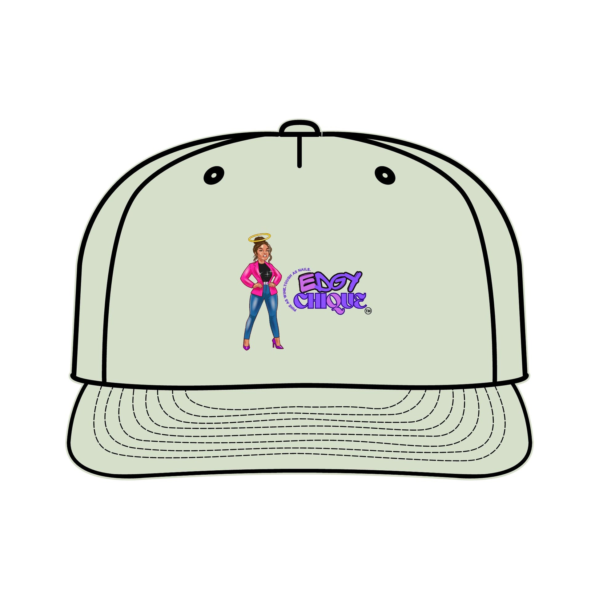 Edgy Chique Surf Cap - Trendy Beachwear Accessory