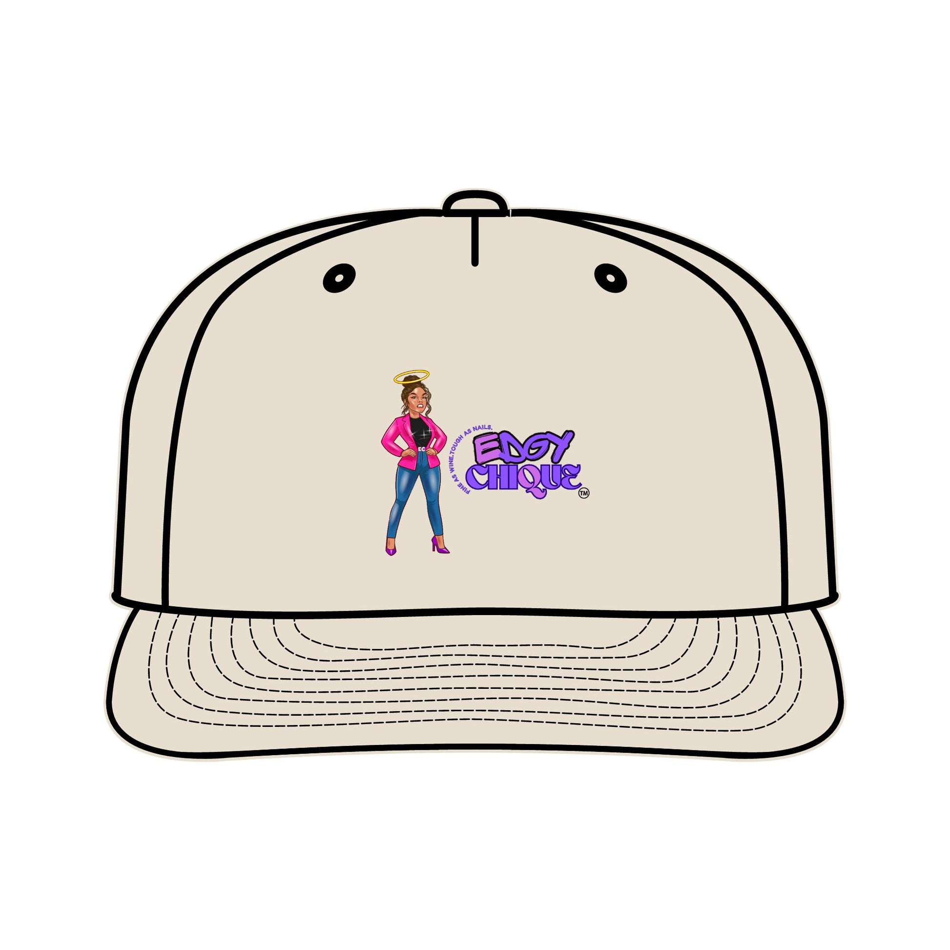 Edgy Chique Surf Cap - Trendy Beachwear Accessory