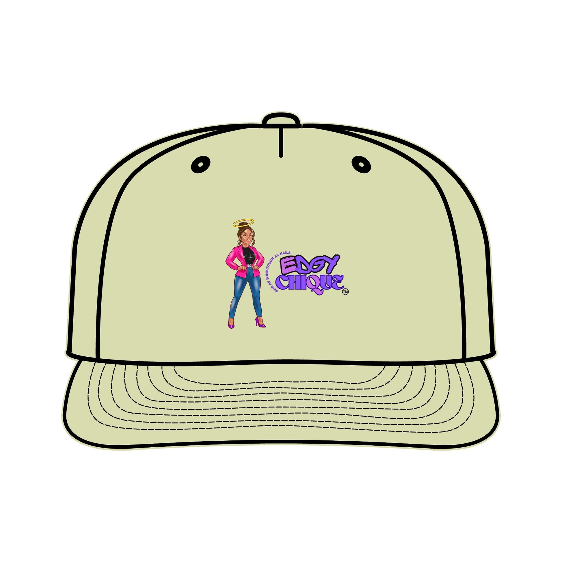 Edgy Chique Surf Cap - Trendy Beachwear Accessory