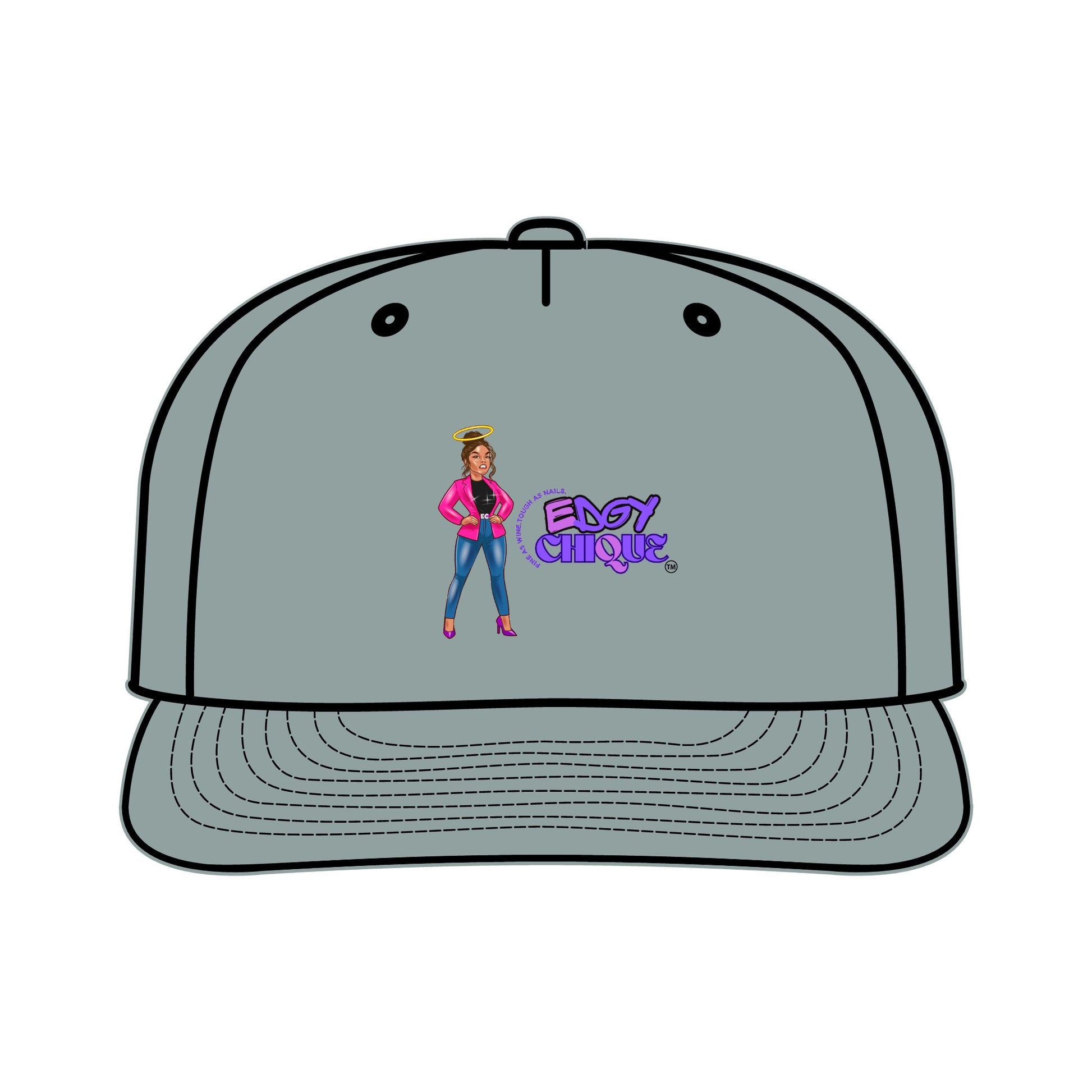 Edgy Chique Surf Cap - Trendy Beachwear Accessory