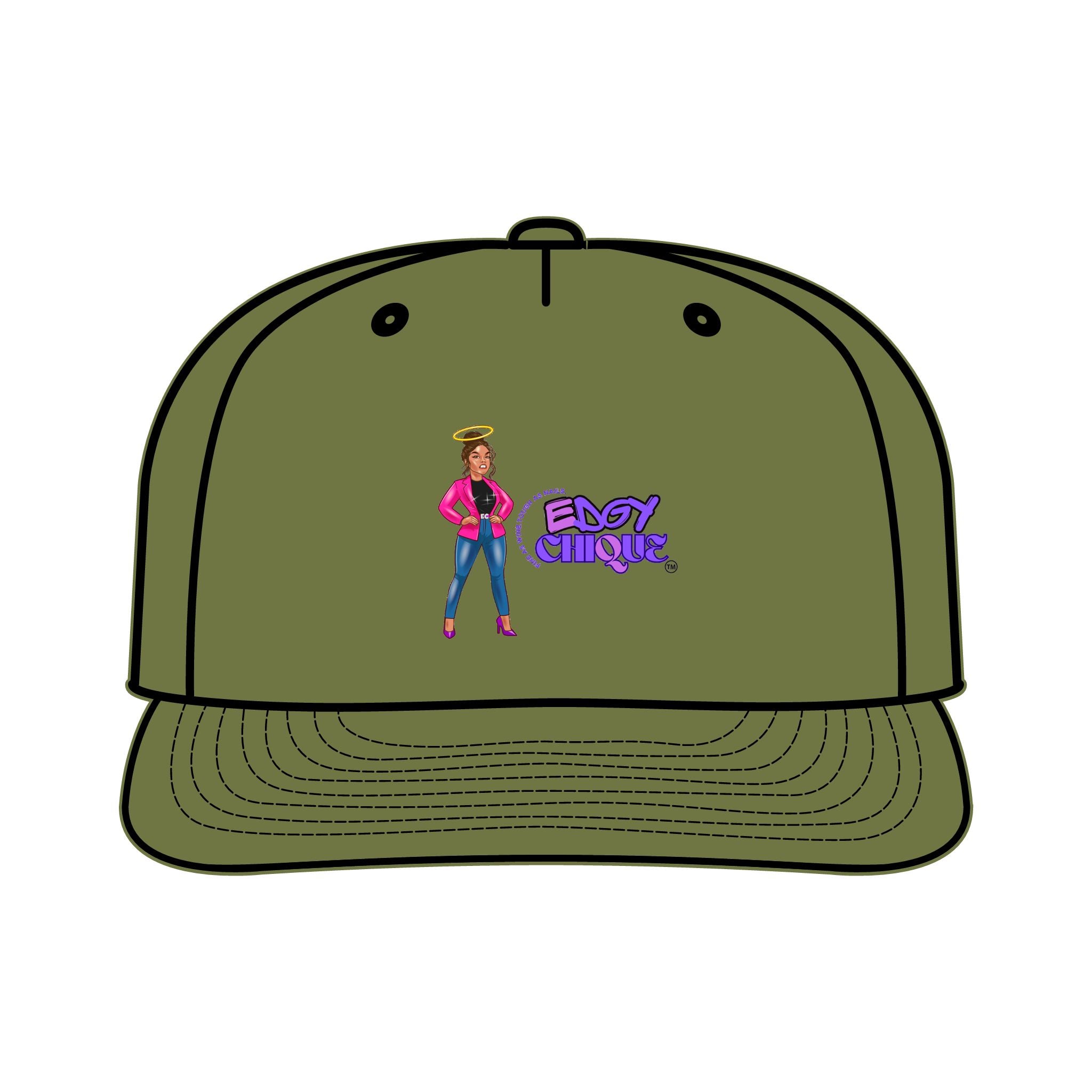 Collection of Edgy Chique Surf Cap - Trendy Beachwear Accessory in a gallery layout
