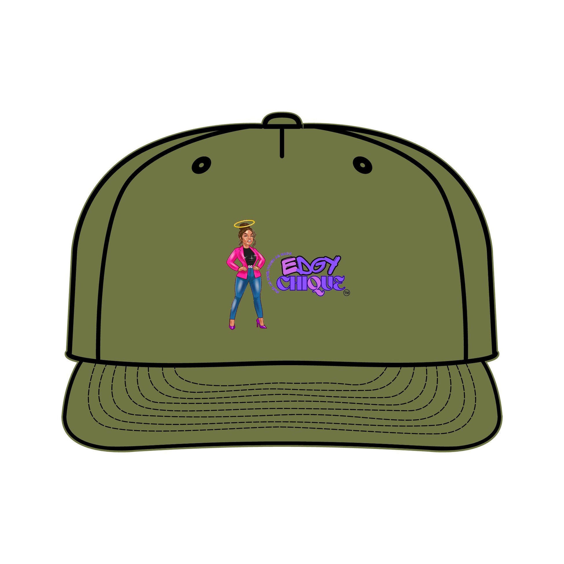 Edgy Chique Surf Cap - Trendy Beachwear Accessory
