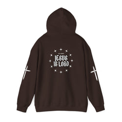 Collection of Unisex Heavy Hooded Sweatshirt - Jesus Is Lord Design in a gallery layout