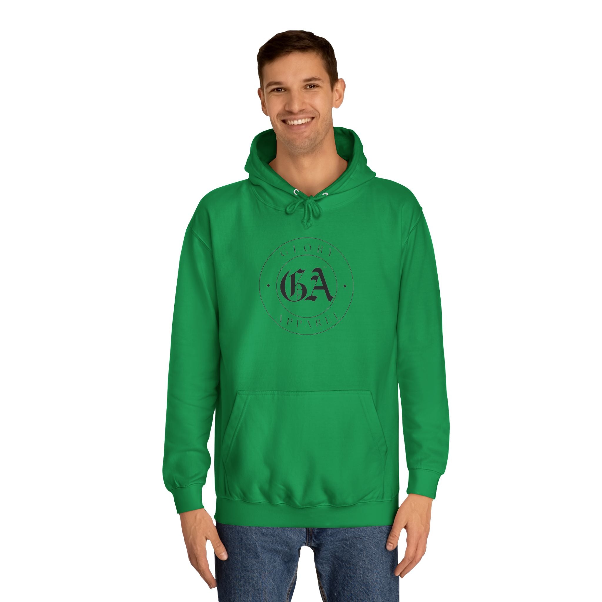Collection of Glory Apparel Cozy Unisex College Hoodie  - Perfect for Campus Life & Casual Wear in a gallery layout