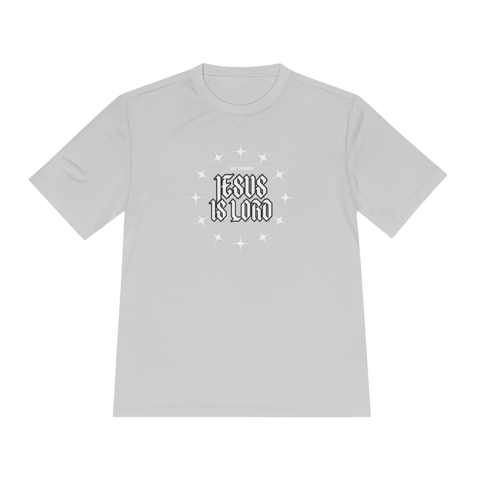Unisex Moisture Wicking Tee - 'Jesus is Lord' Inspirational Activewear