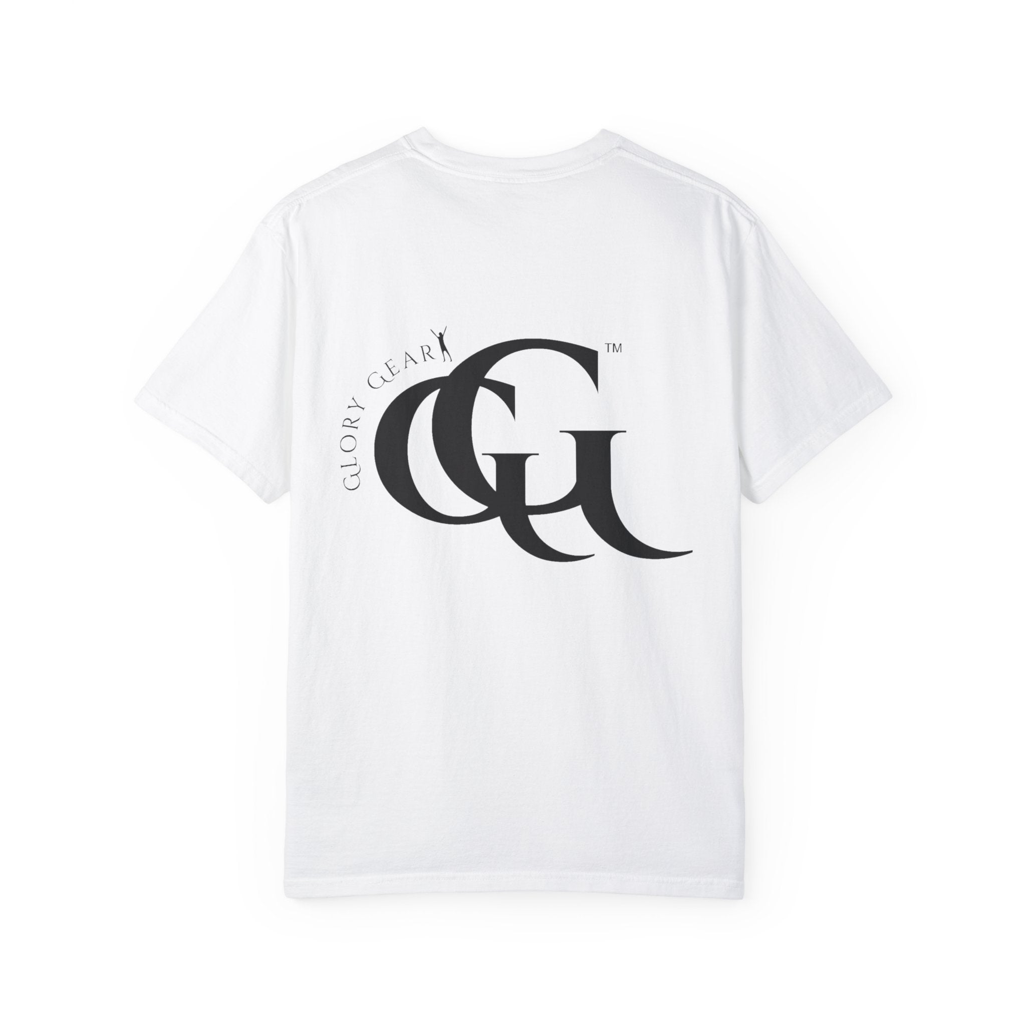 Collection of Unisex Garment-Dyed T-Shirt with Cross Design - Faith-Inspired Apparel in a gallery layout