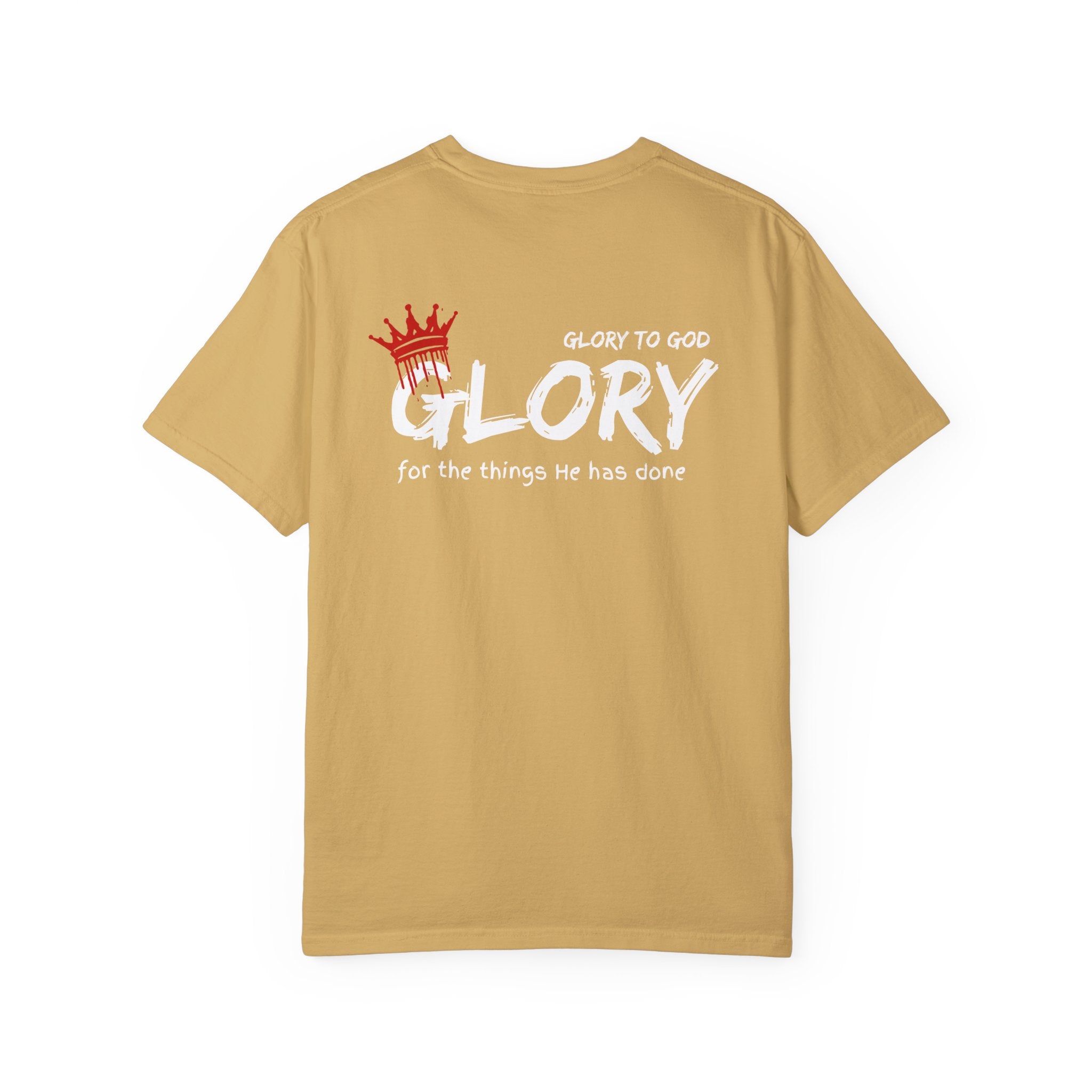 Collection of Faith-Inspired Unisex T-Shirt - 'Glory to God' Design in a gallery layout