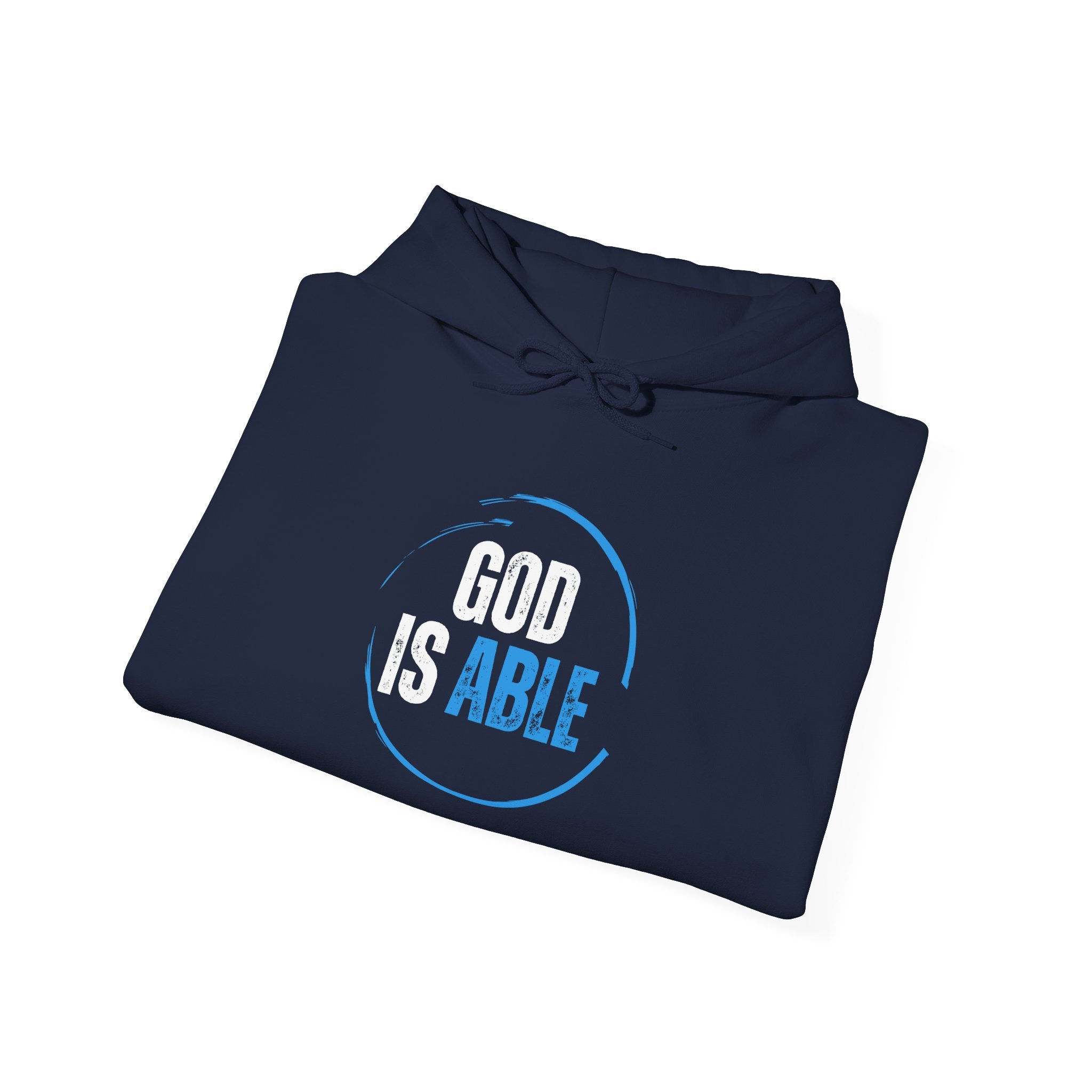Collection of God Is Able Unisex Hooded Sweatshirt in a gallery layout