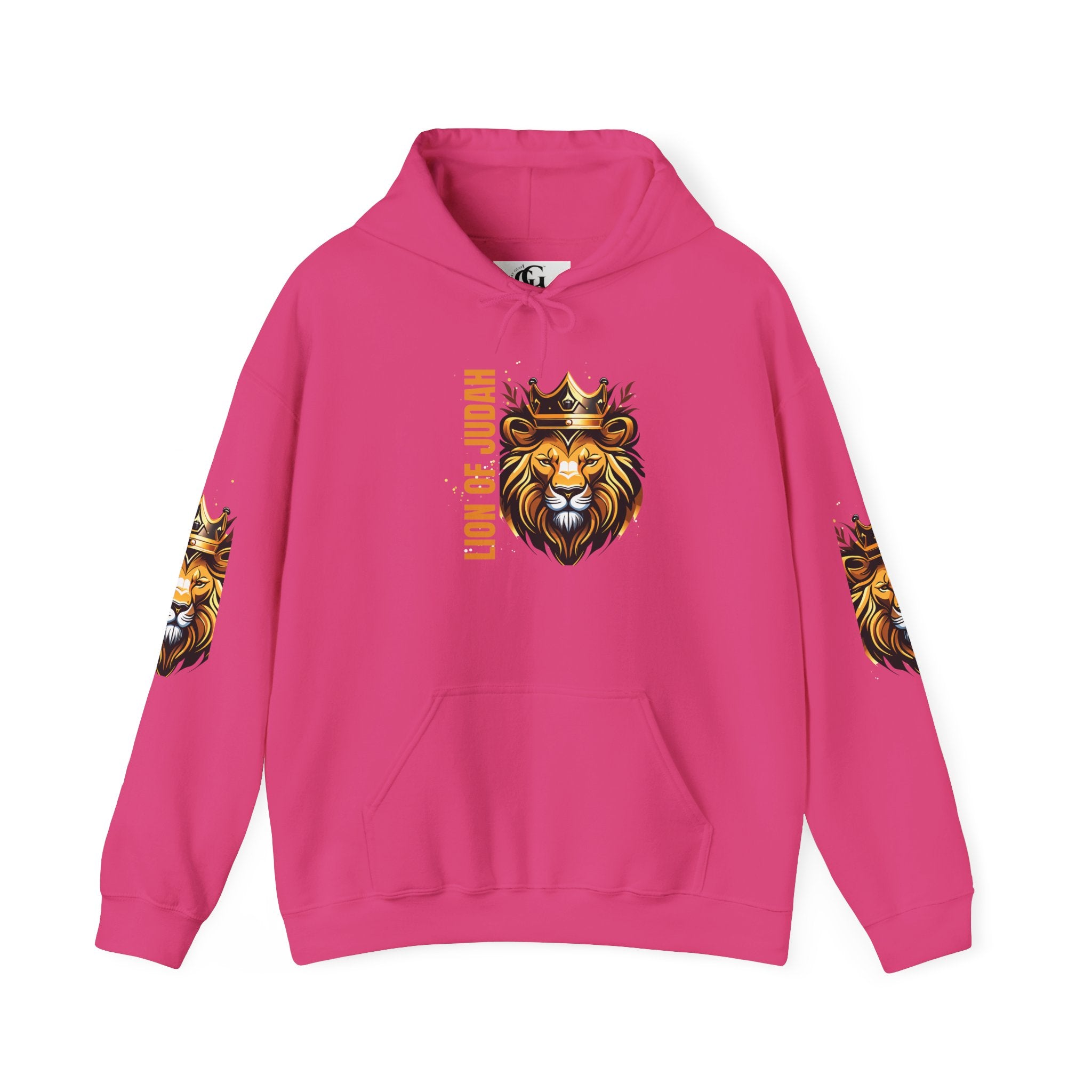 Collection of Jesus "The Lion of Judah" Unisex Heavy Blend Hoodie in a gallery layout