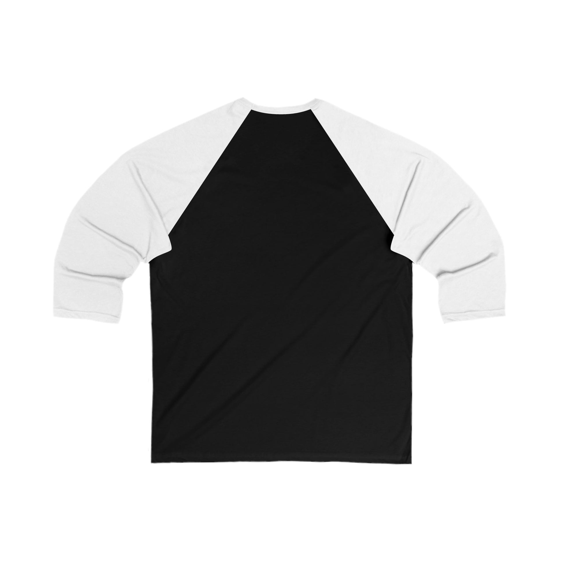 Edgy Chic 3/4 Sleeve Baseball Tee - Fashionable Chic Design for Casual Outings