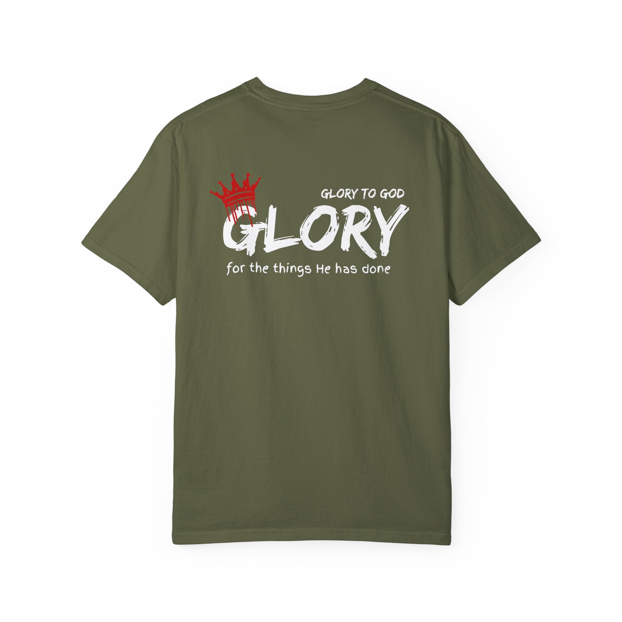 Collection of Faith-Inspired Unisex T-Shirt - 'Glory to God' Design in a gallery layout
