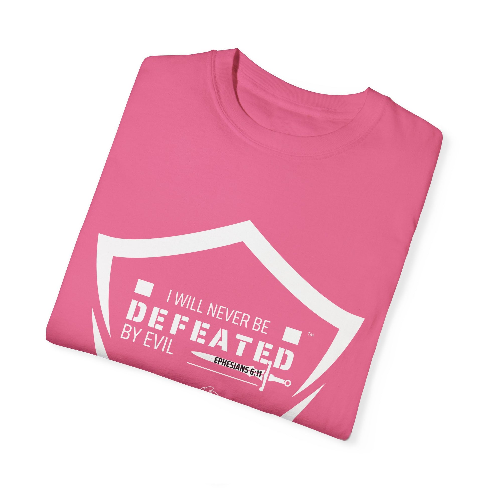 I Will Never Be Defeated T-Shirt | Unisex Garment